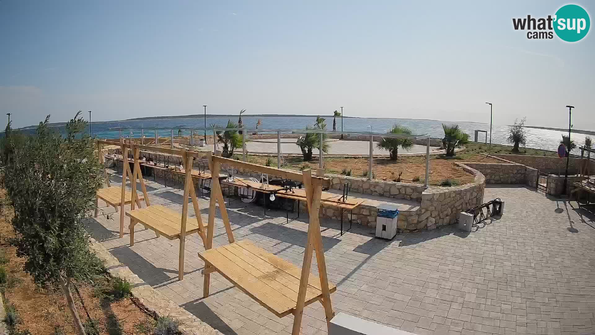Mandre Sommerbühne Webcam – Velika điga | Insel Pag