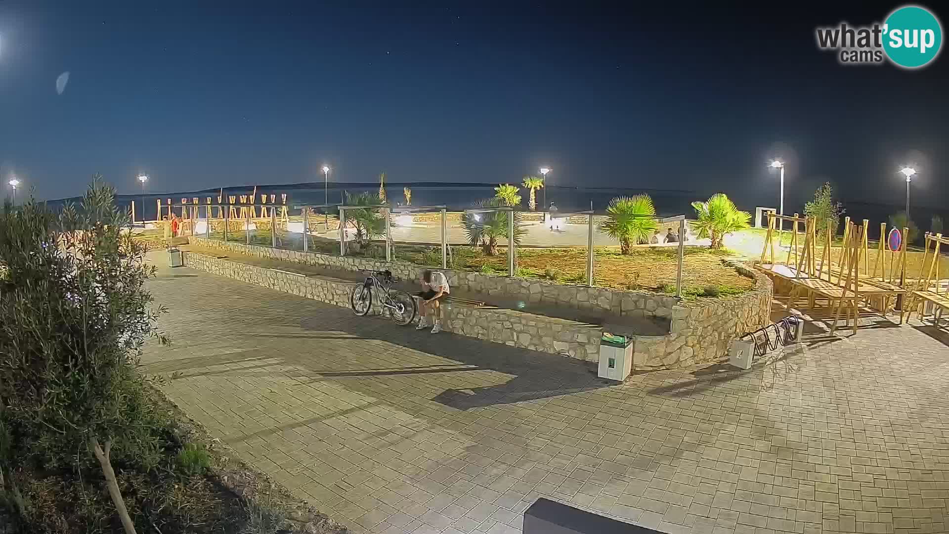 Webcam Mandre – Palco estivo Velika điga | Isola di Pag