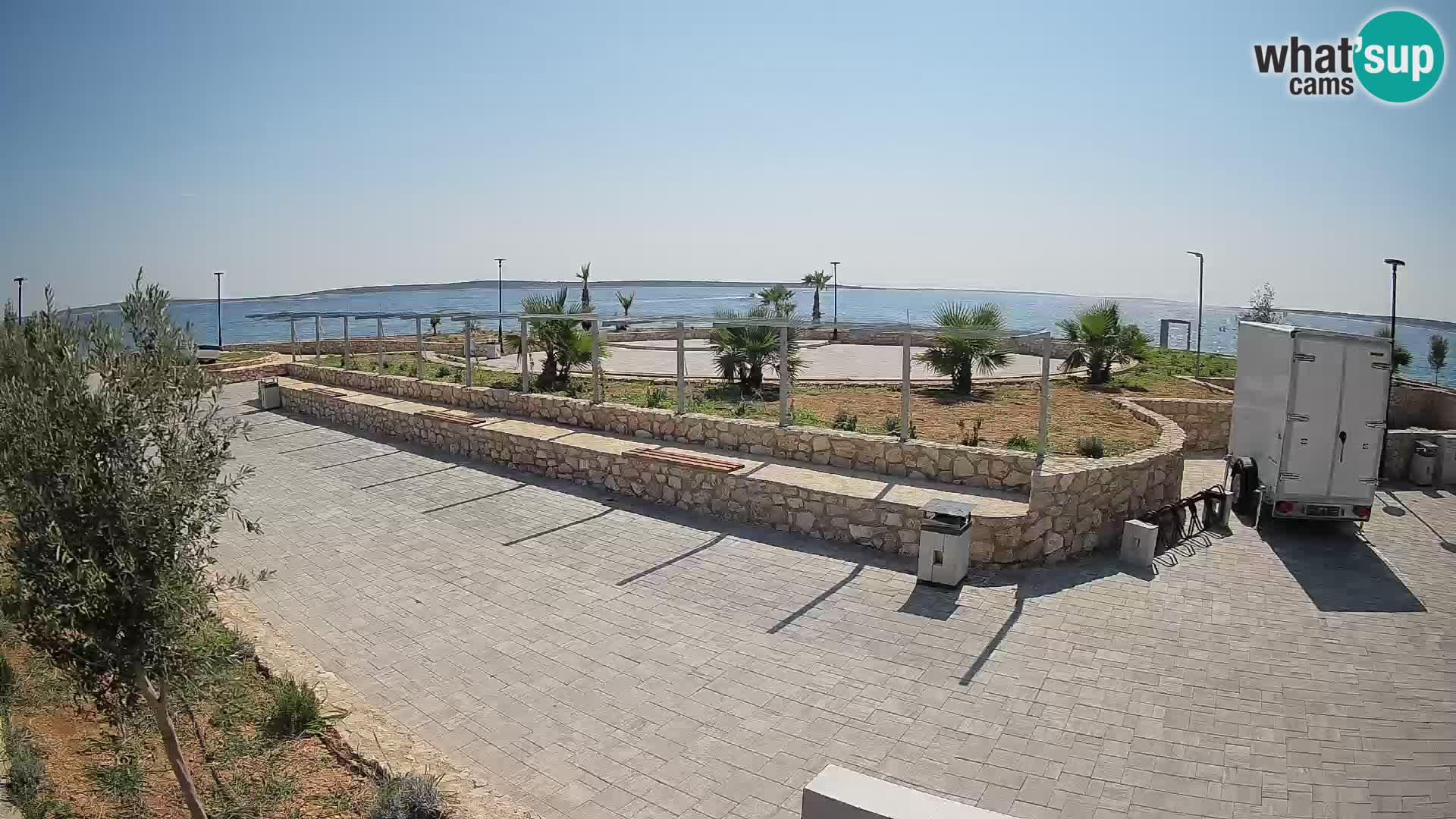 Webcam Mandre – Palco estivo Velika điga | Isola di Pag