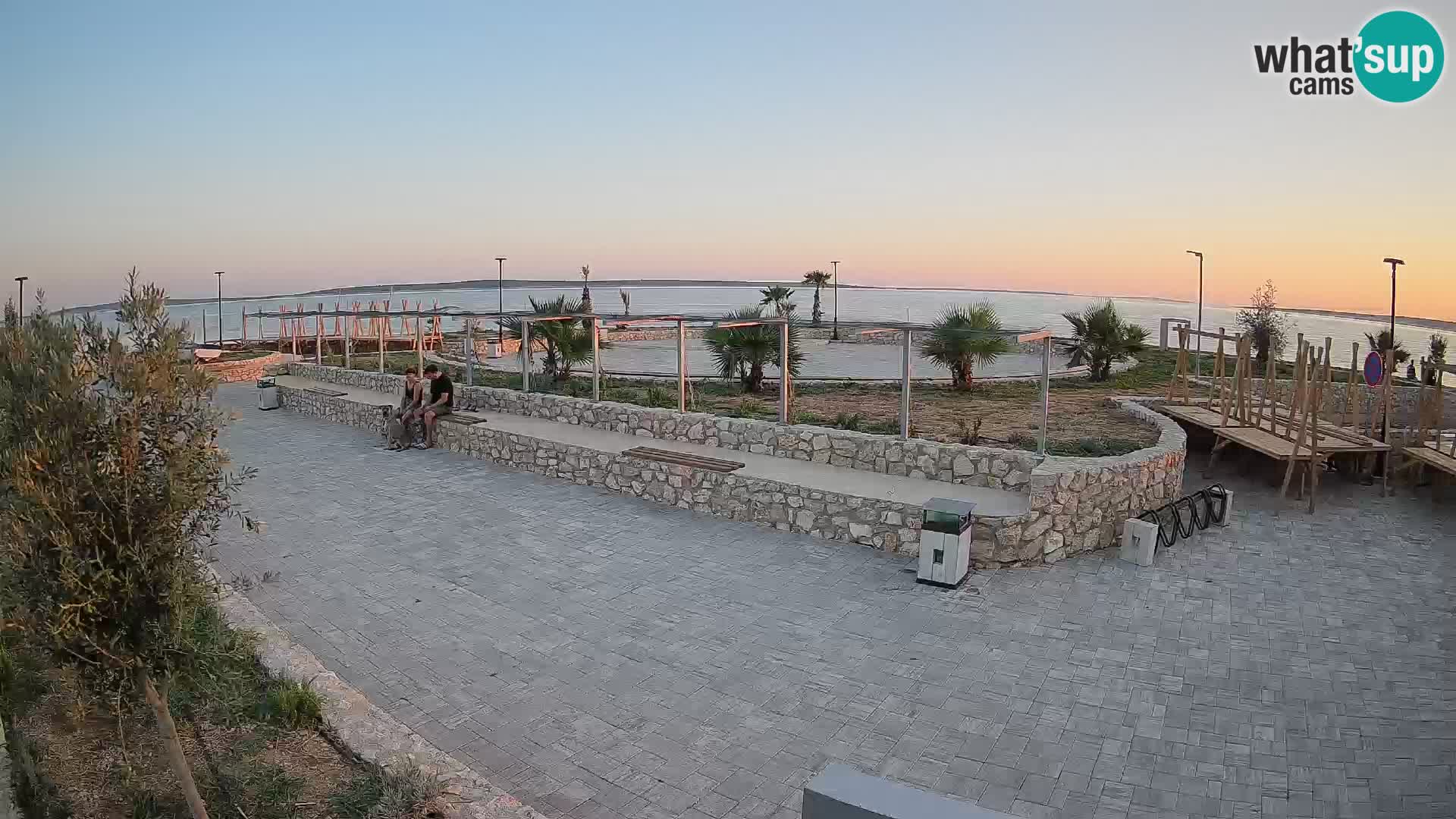 Mandre Summer Stage Webcam – Velika điga | Pag Island