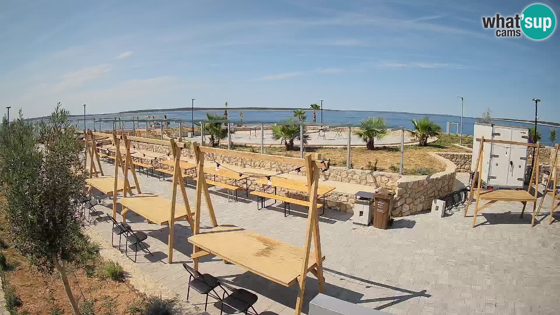 Mandre Sommerbühne Webcam – Velika điga | Insel Pag