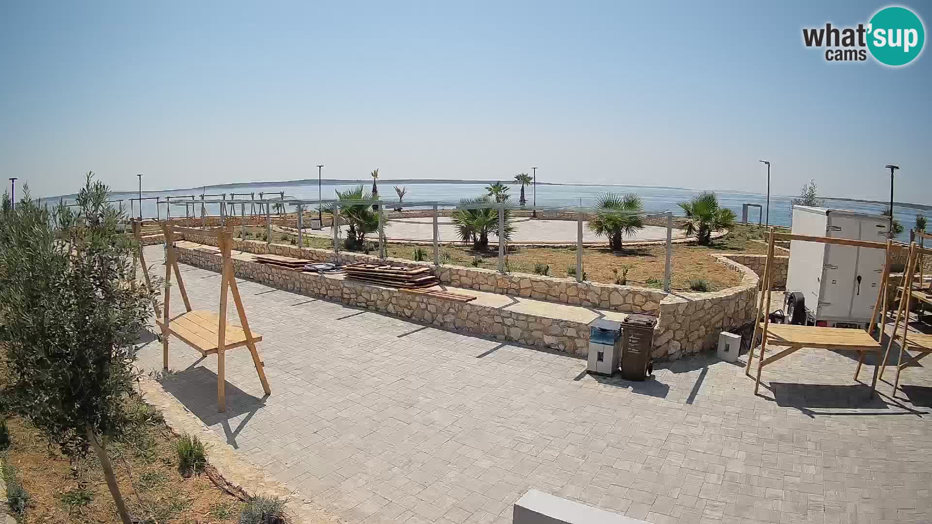 Mandre Sommerbühne Webcam – Velika điga | Insel Pag