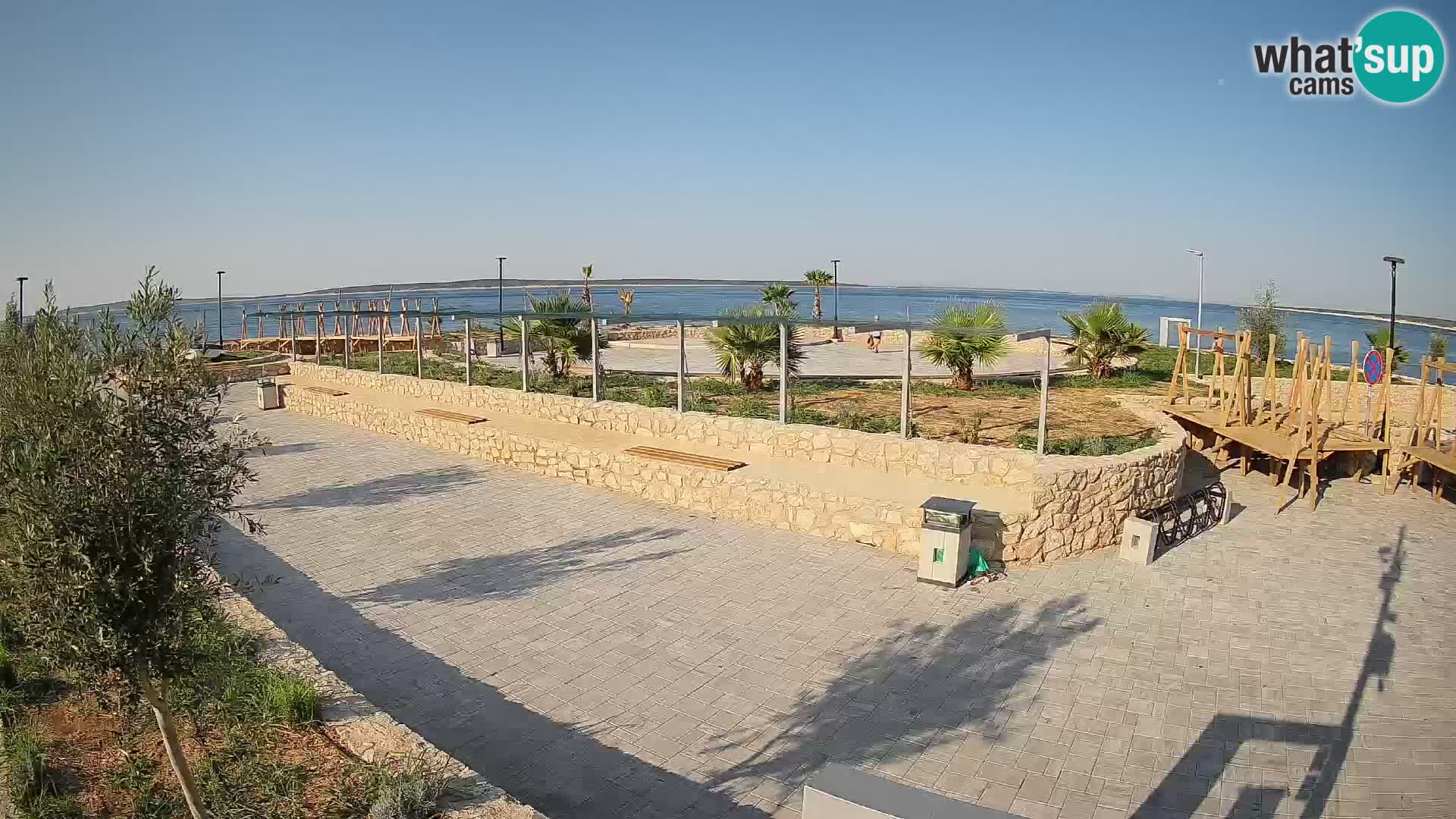 Webcam Mandre – Palco estivo Velika điga | Isola di Pag