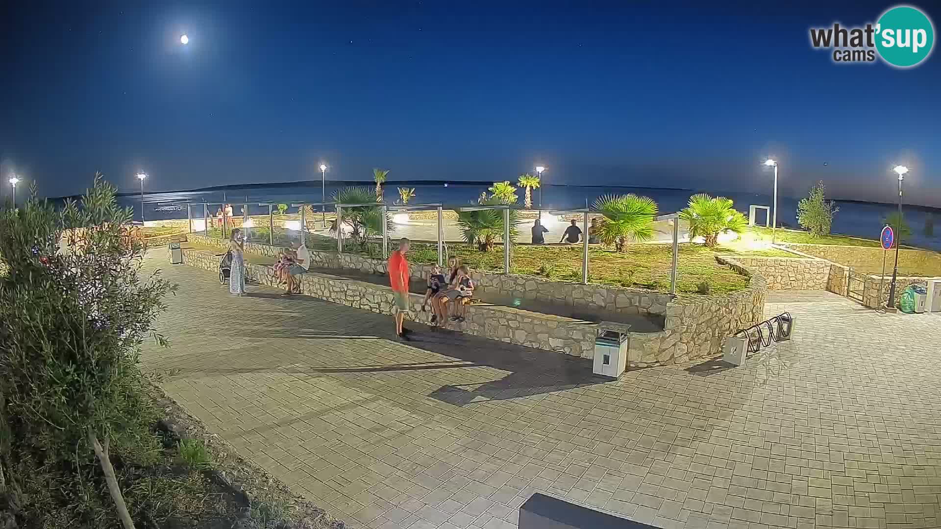 Webcam Mandre – Palco estivo Velika điga | Isola di Pag