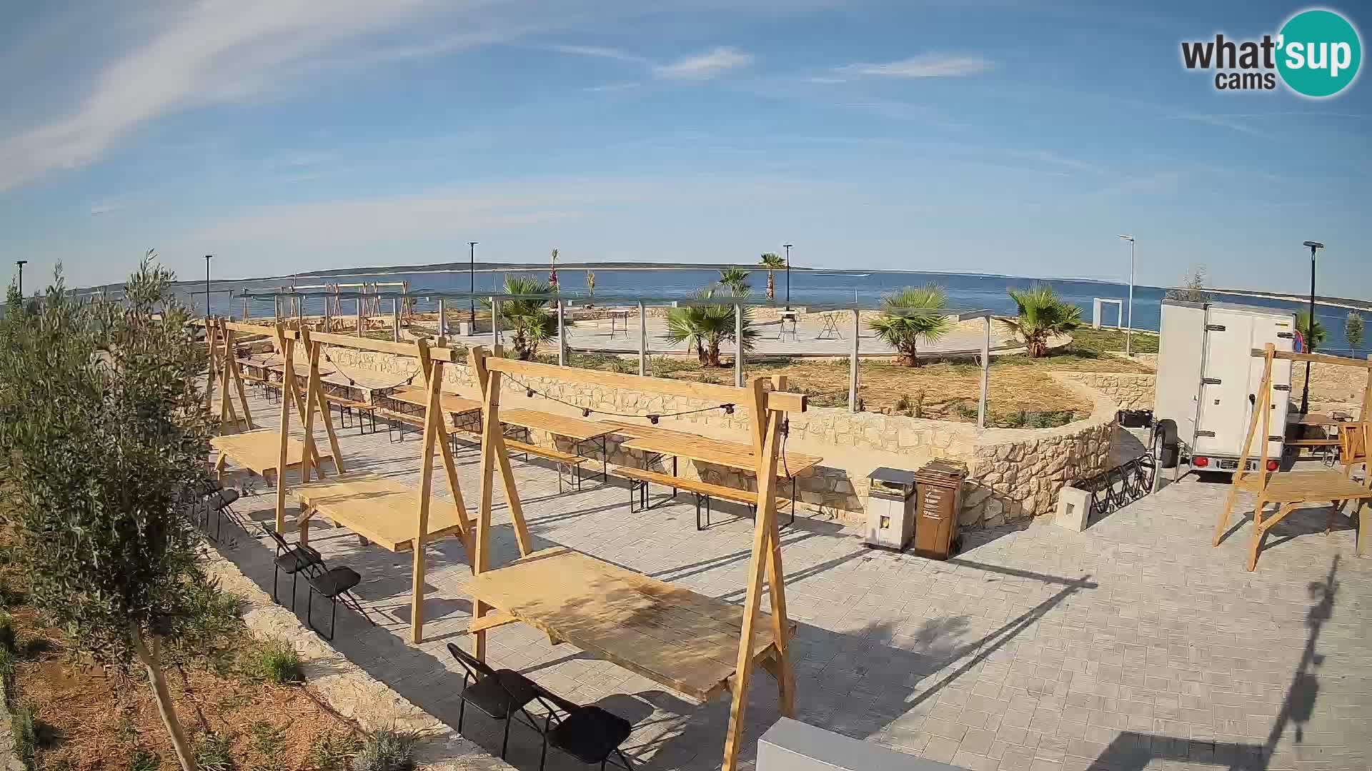 Mandre Sommerbühne Webcam – Velika điga | Insel Pag