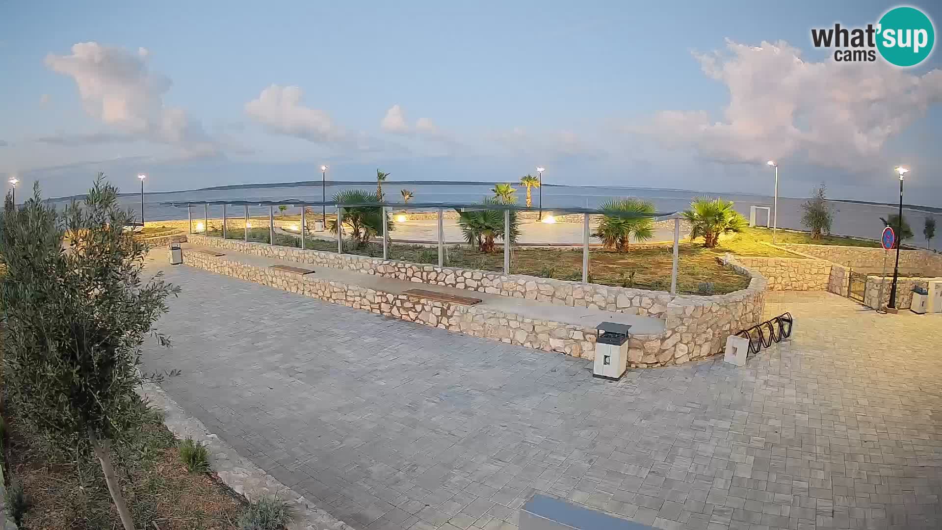 Webcam Mandre – Palco estivo Velika điga | Isola di Pag