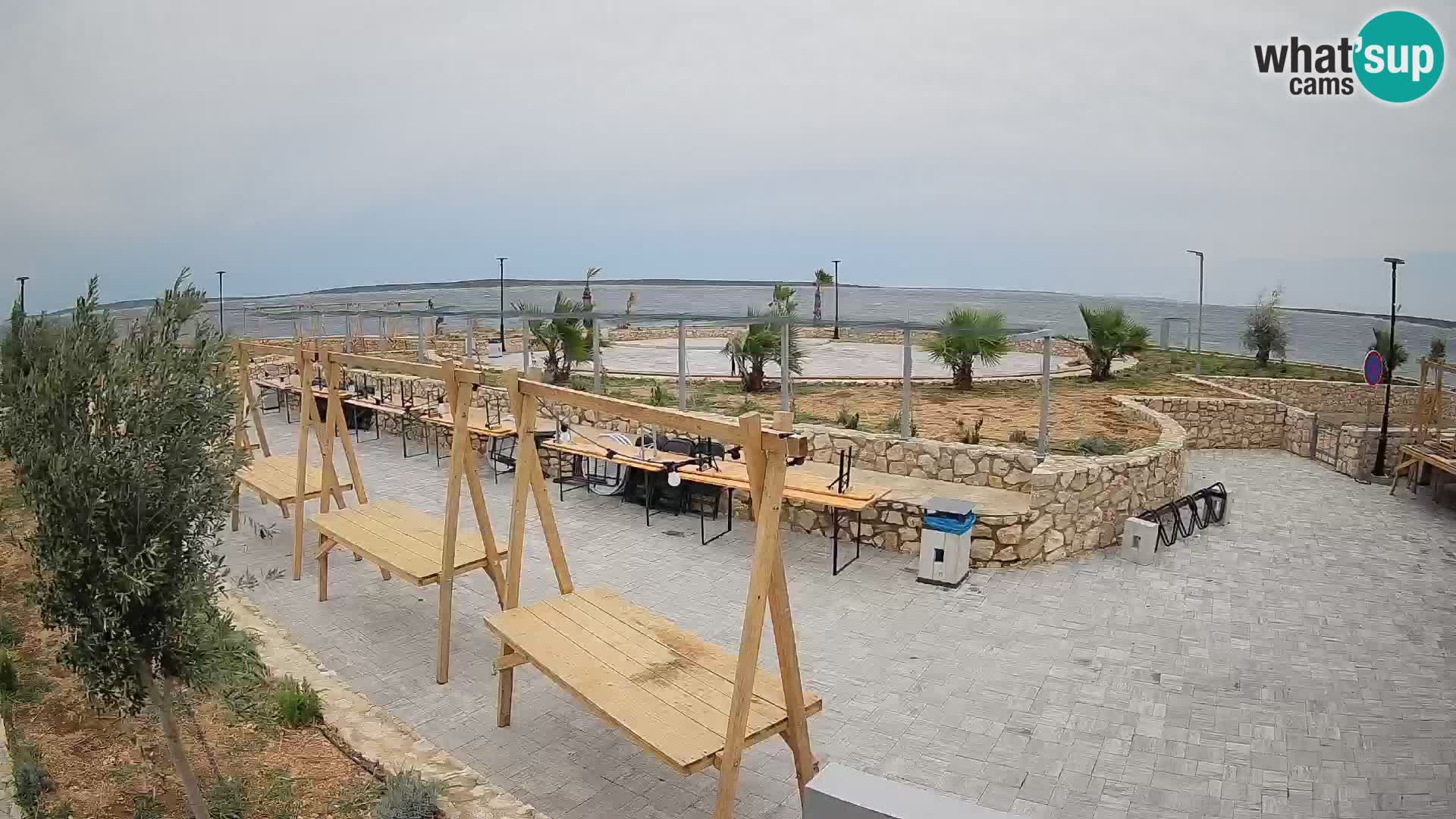 Webcam Mandre – Palco estivo Velika điga | Isola di Pag