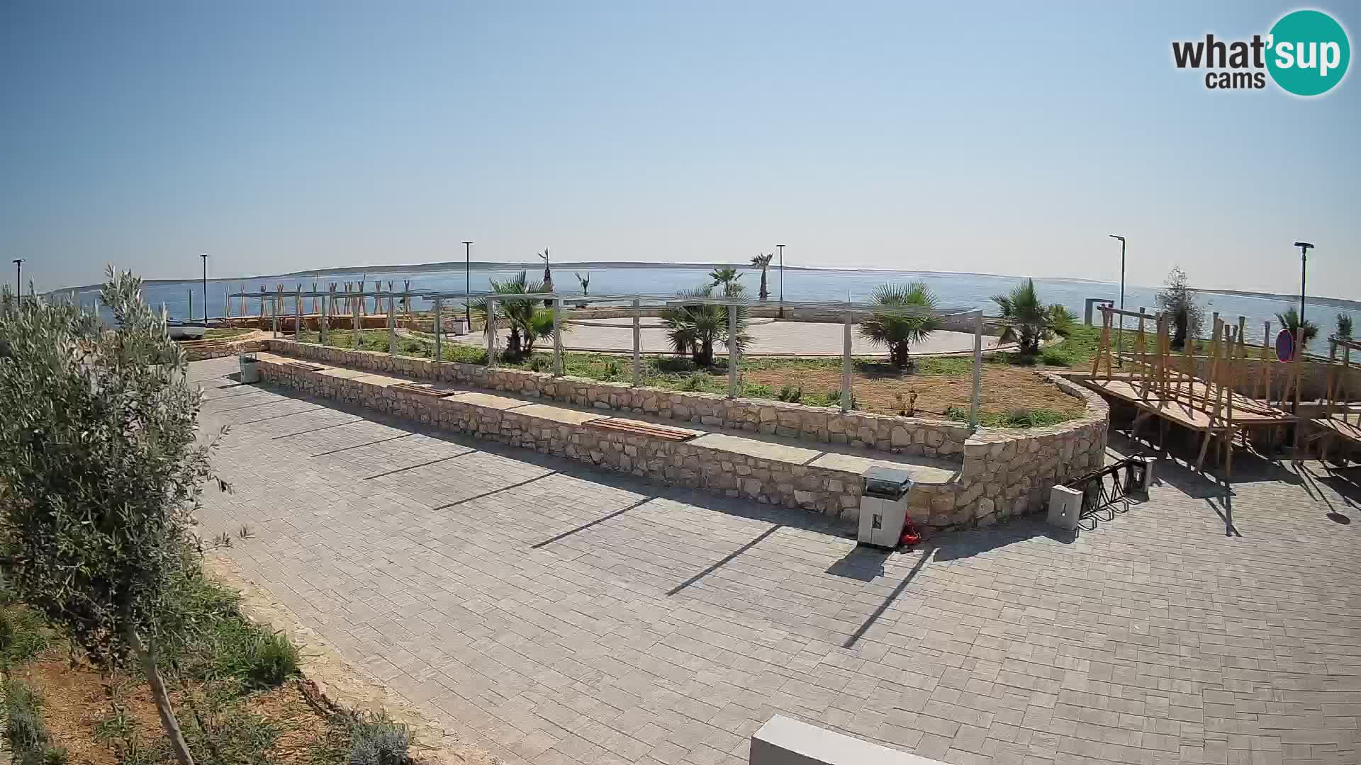 Mandre Sommerbühne Webcam – Velika điga | Insel Pag