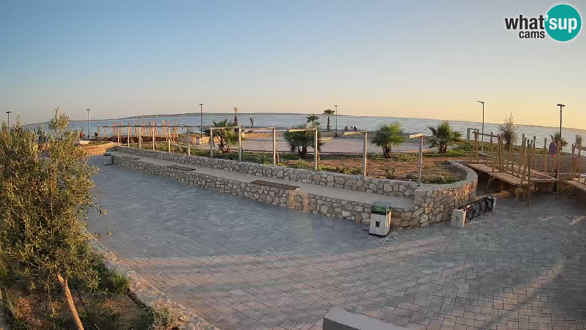 Mandre Sommerbühne Webcam – Velika điga | Insel Pag