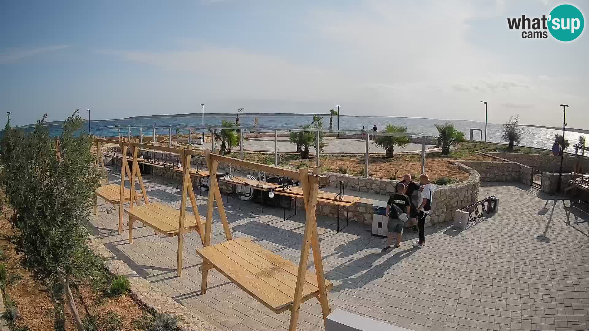 Webcam Mandre – Palco estivo Velika điga | Isola di Pag