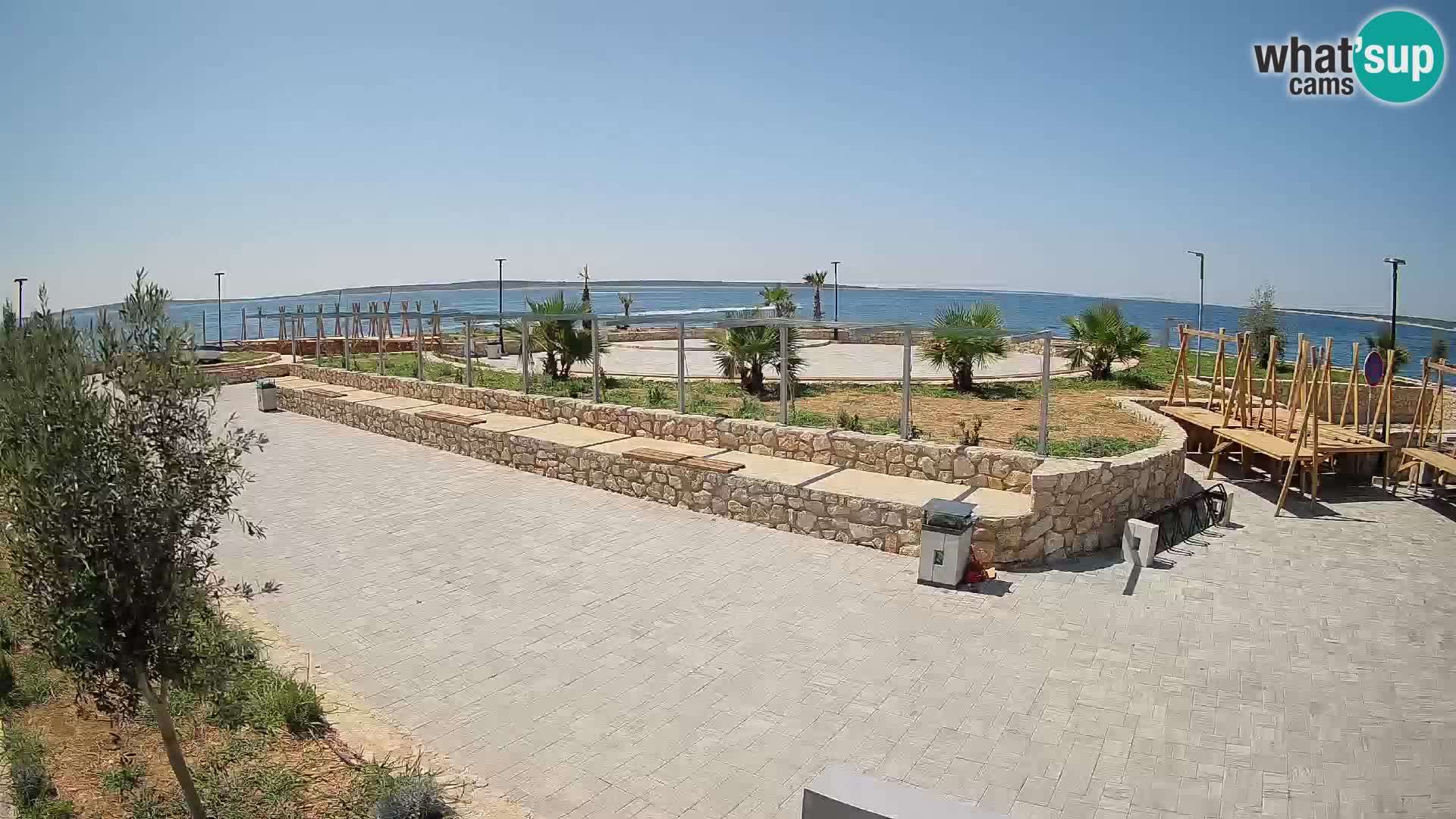 Mandre Sommerbühne Webcam – Velika điga | Insel Pag