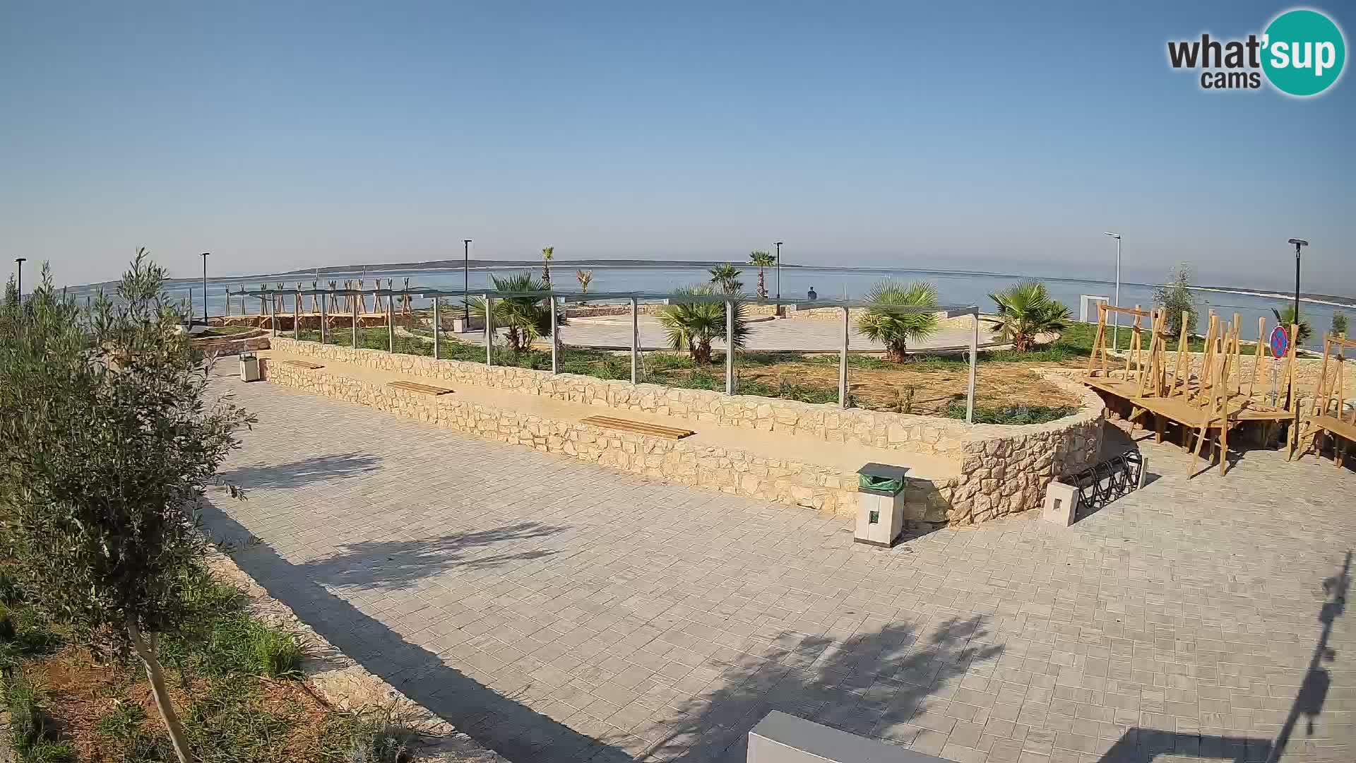 Mandre Sommerbühne Webcam – Velika điga | Insel Pag