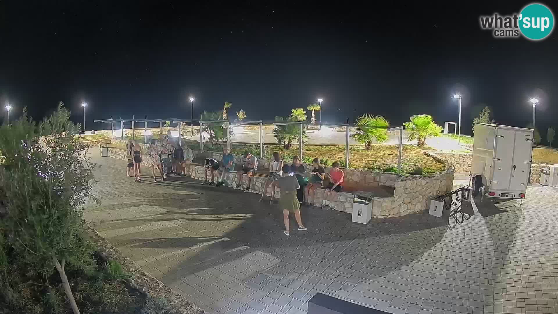 Mandre Summer Stage Webcam – Velika điga | Pag Island