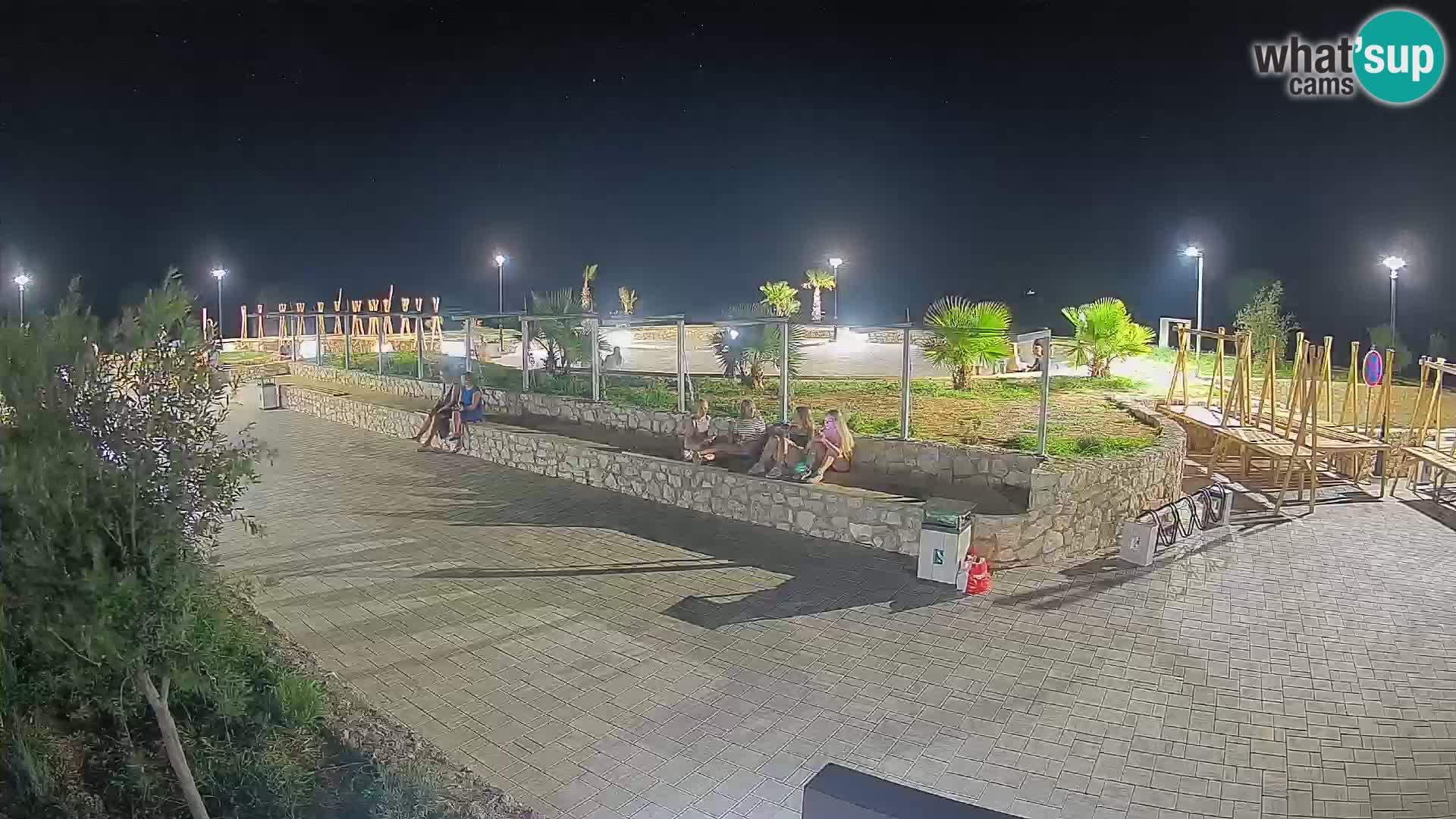 Mandre Sommerbühne Webcam – Velika điga | Insel Pag