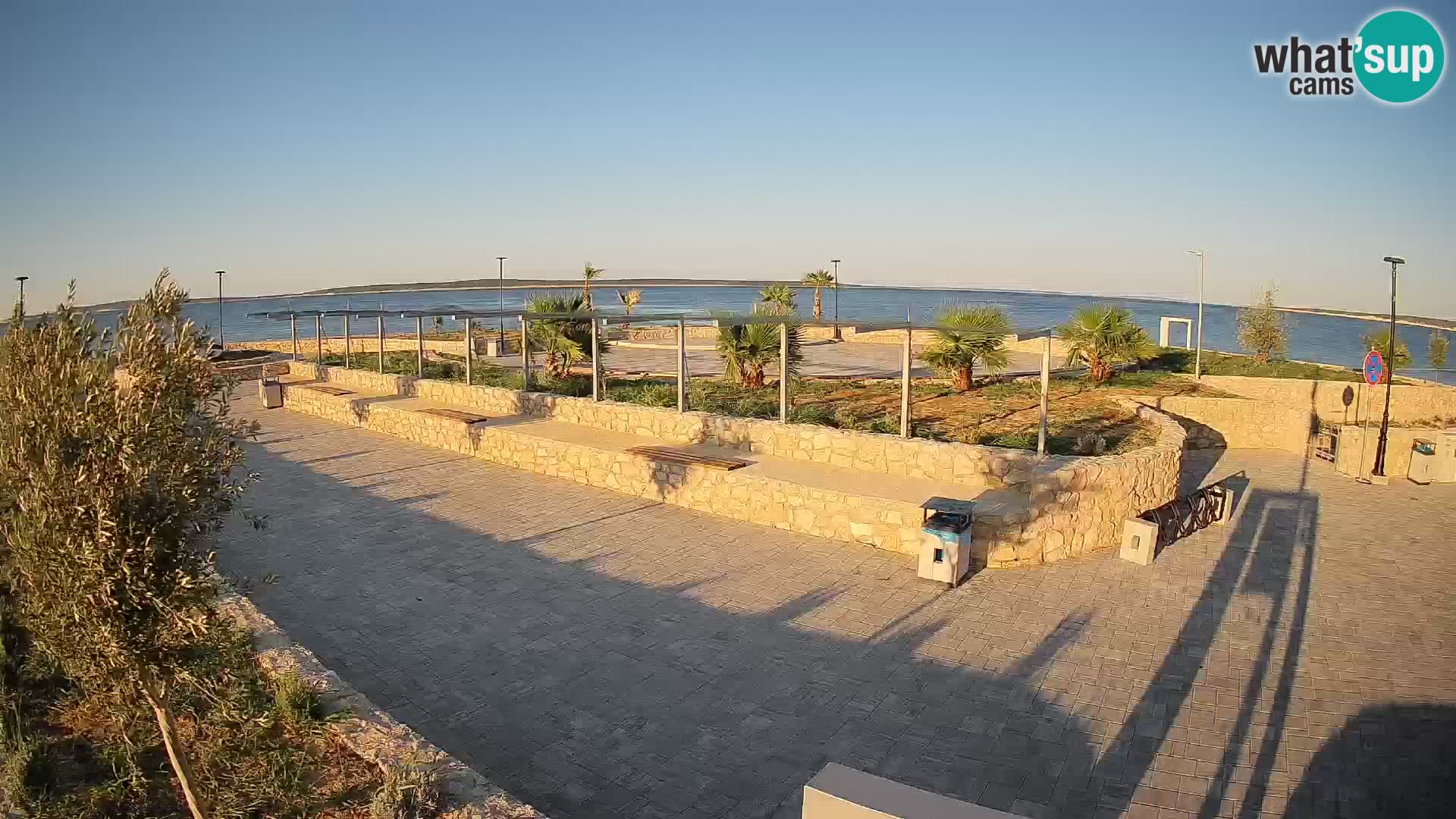 Webcam Mandre – Palco estivo Velika điga | Isola di Pag