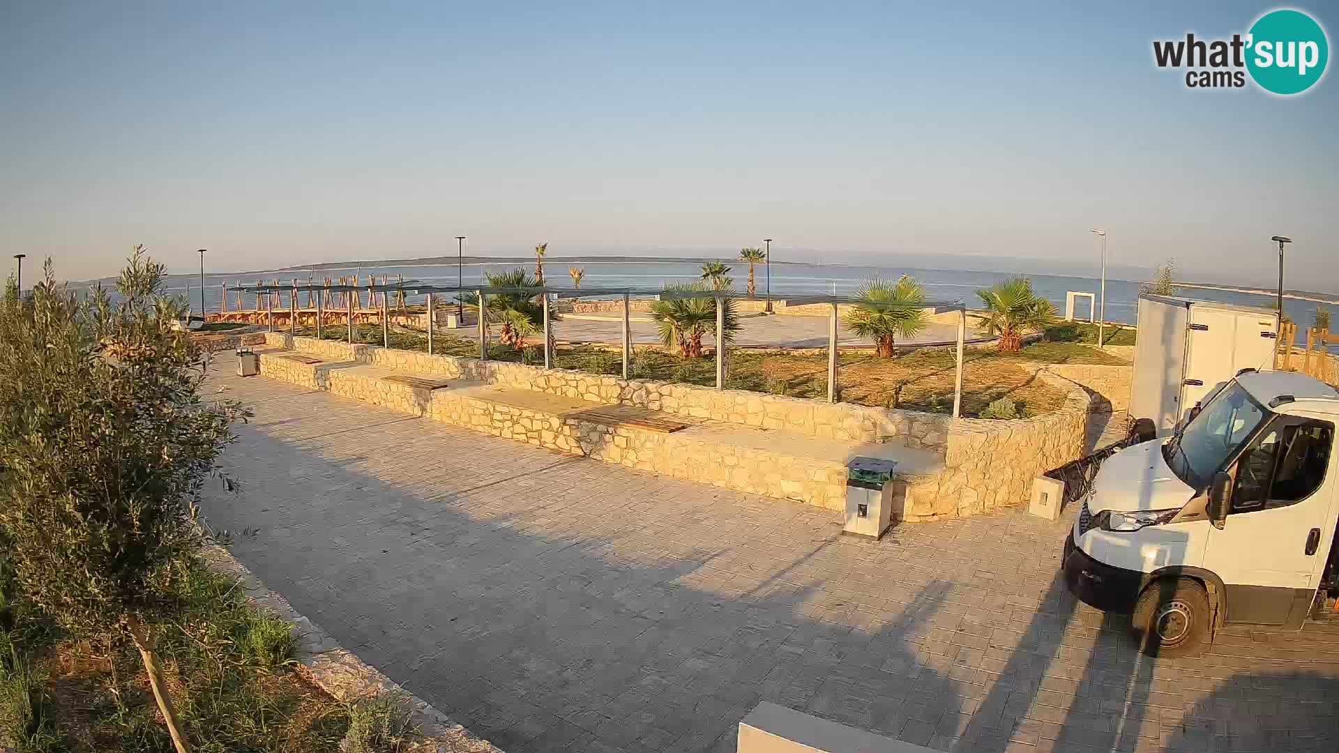 Webcam Mandre – Palco estivo Velika điga | Isola di Pag