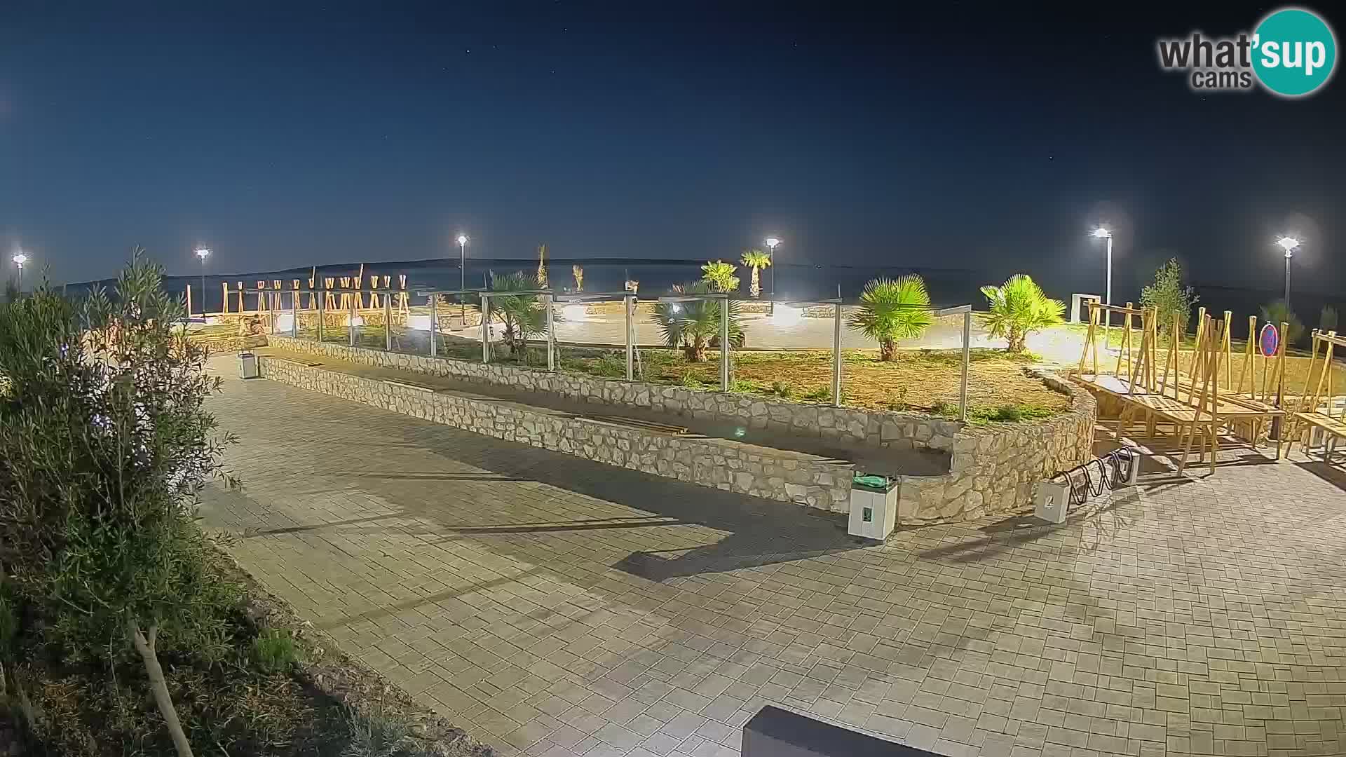 Mandre Sommerbühne Webcam – Velika điga | Insel Pag