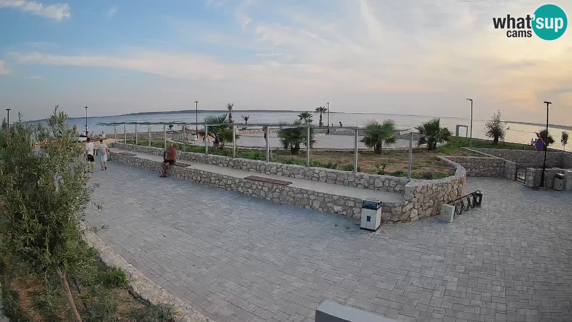 Mandre Summer Stage Webcam – Velika điga | Pag Island