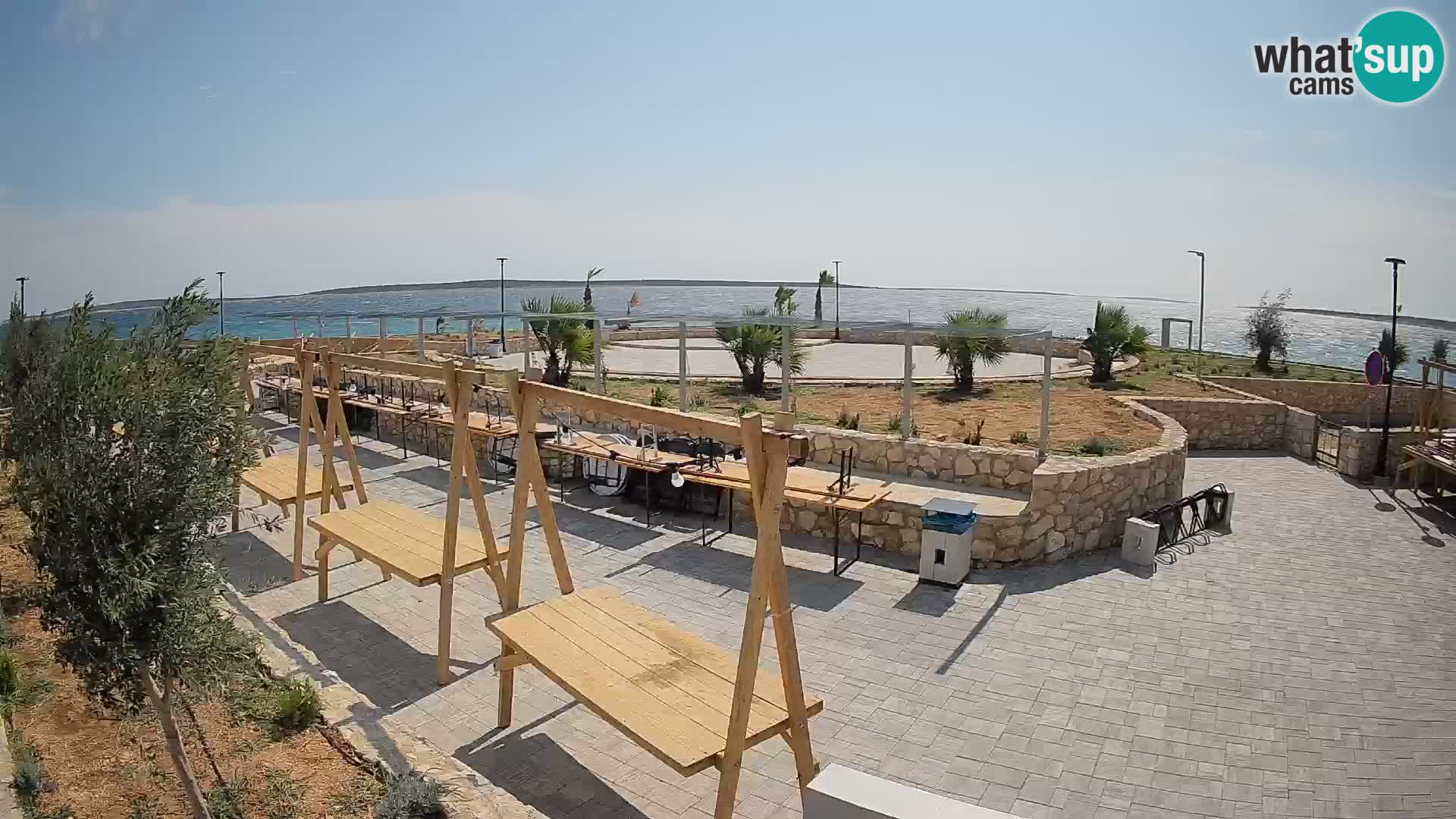 Mandre Summer Stage Webcam – Velika điga | Pag Island
