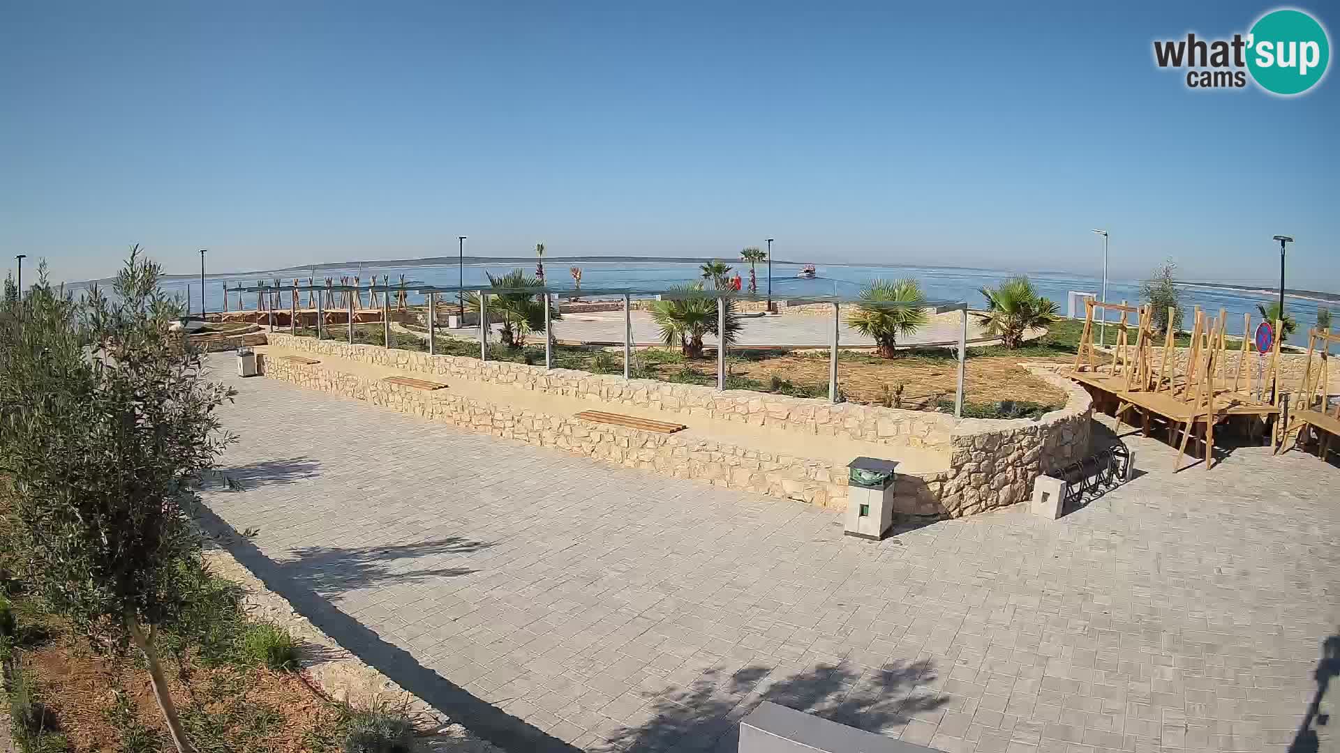 Mandre Sommerbühne Webcam – Velika điga | Insel Pag
