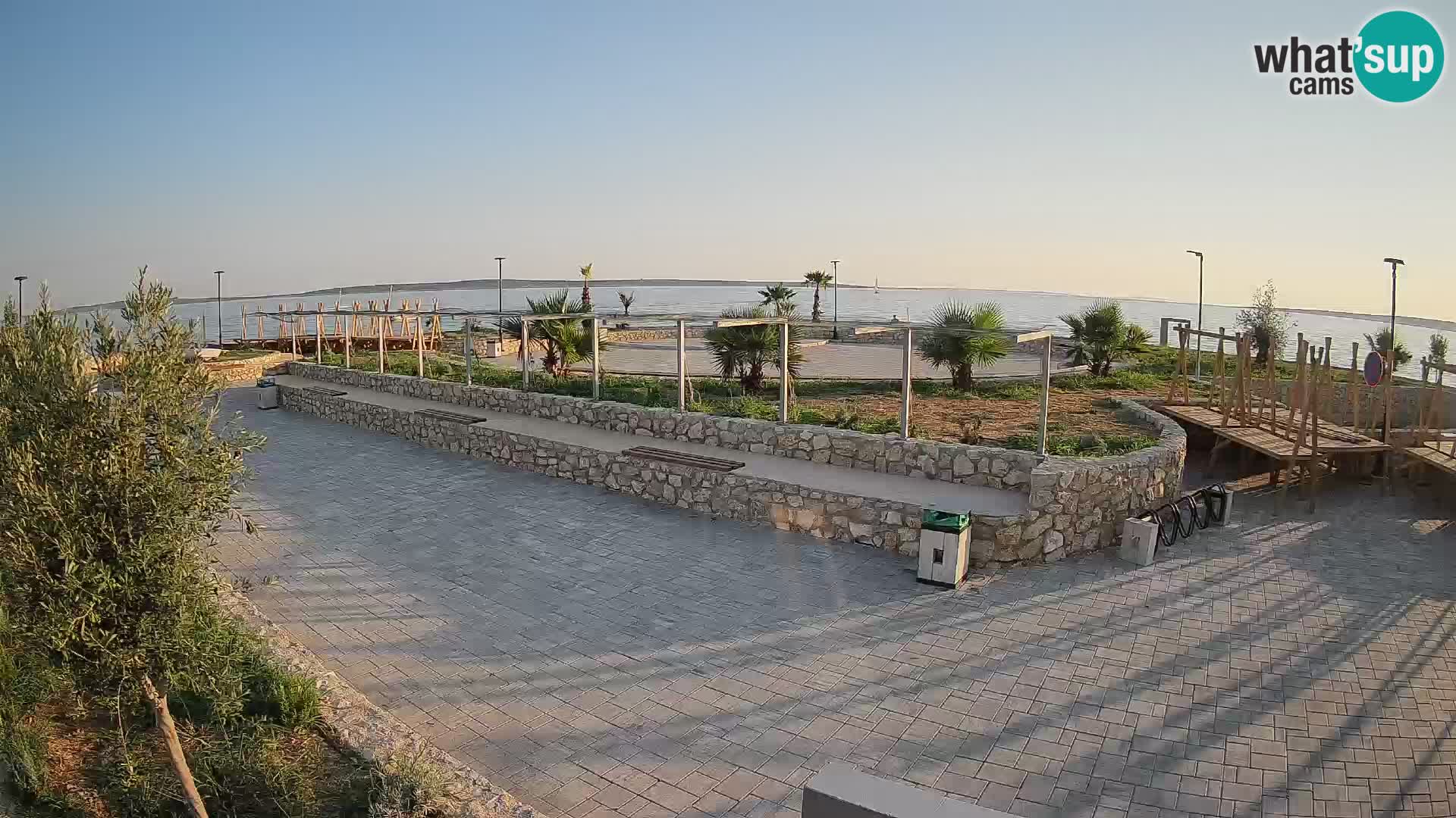 Webcam Mandre – Palco estivo Velika điga | Isola di Pag