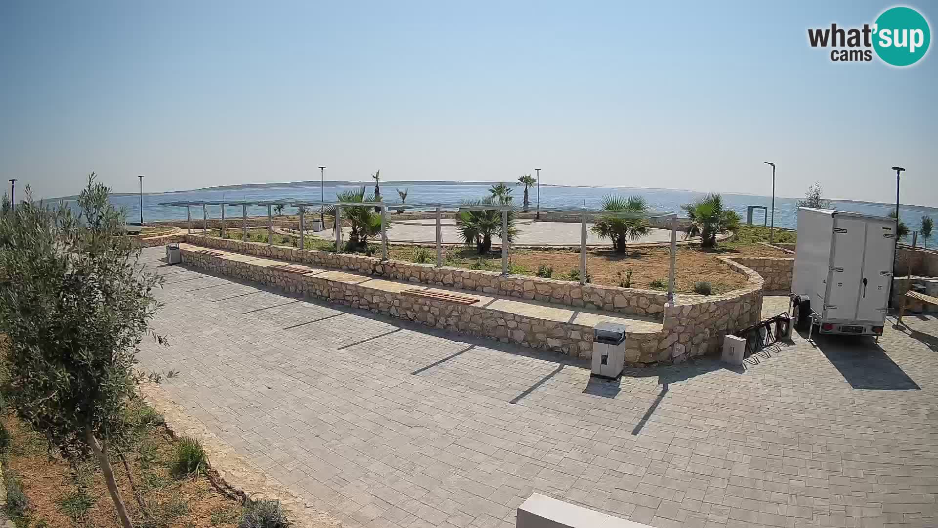 Mandre Sommerbühne Webcam – Velika điga | Insel Pag