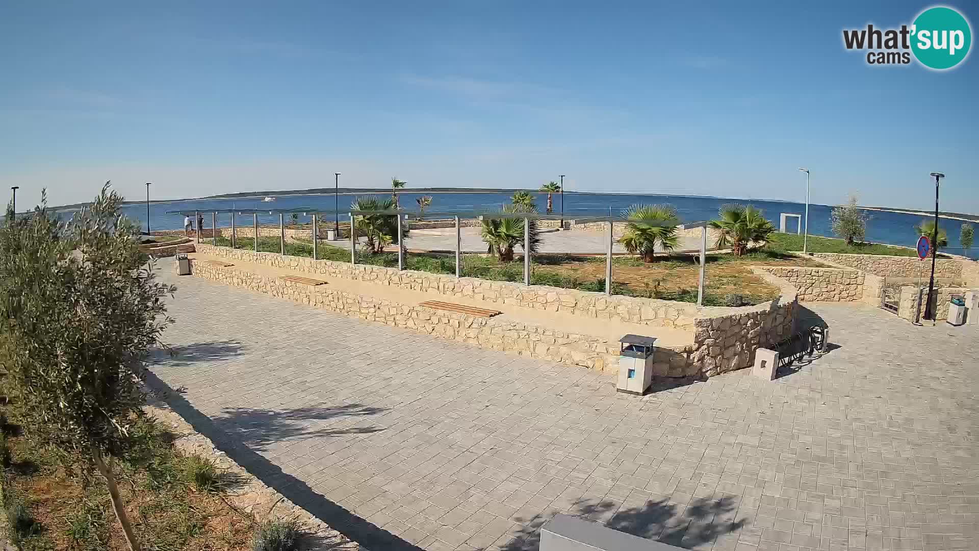 Mandre Summer Stage Webcam – Velika điga | Pag Island