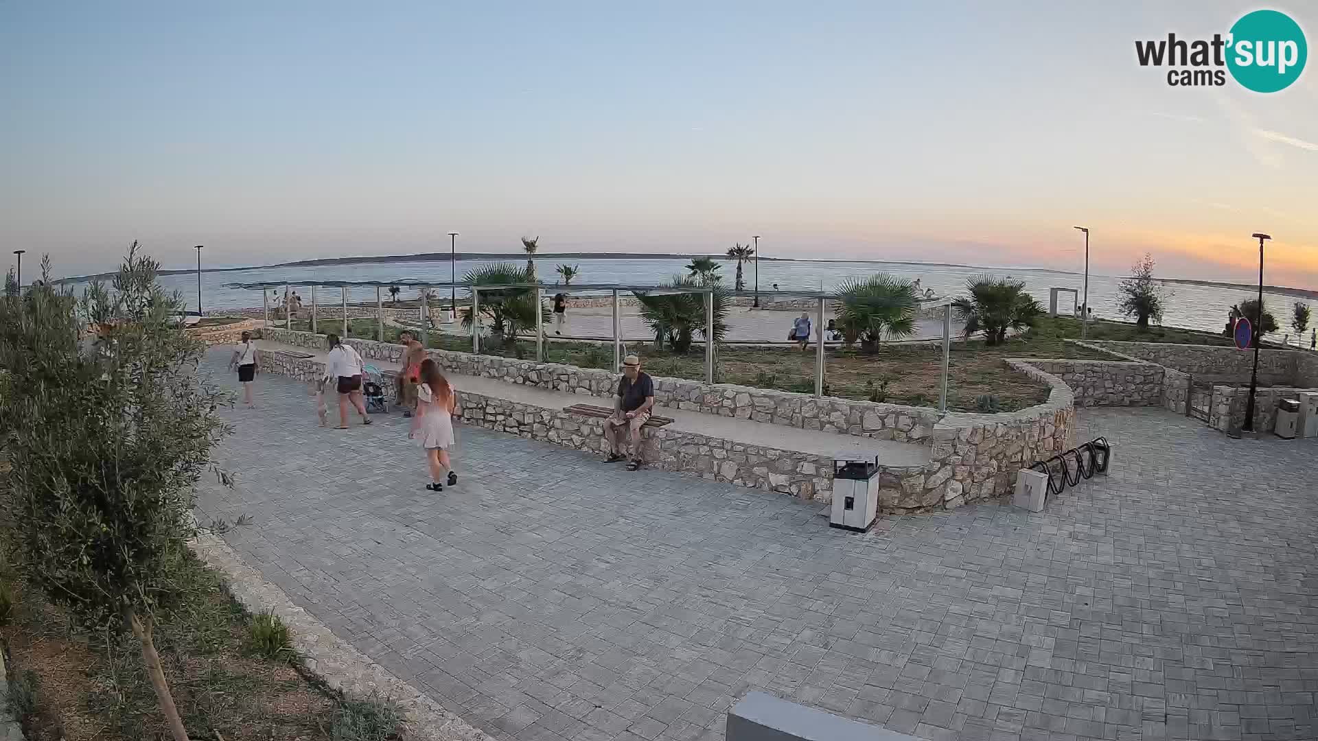Webcam Mandre – Palco estivo Velika điga | Isola di Pag