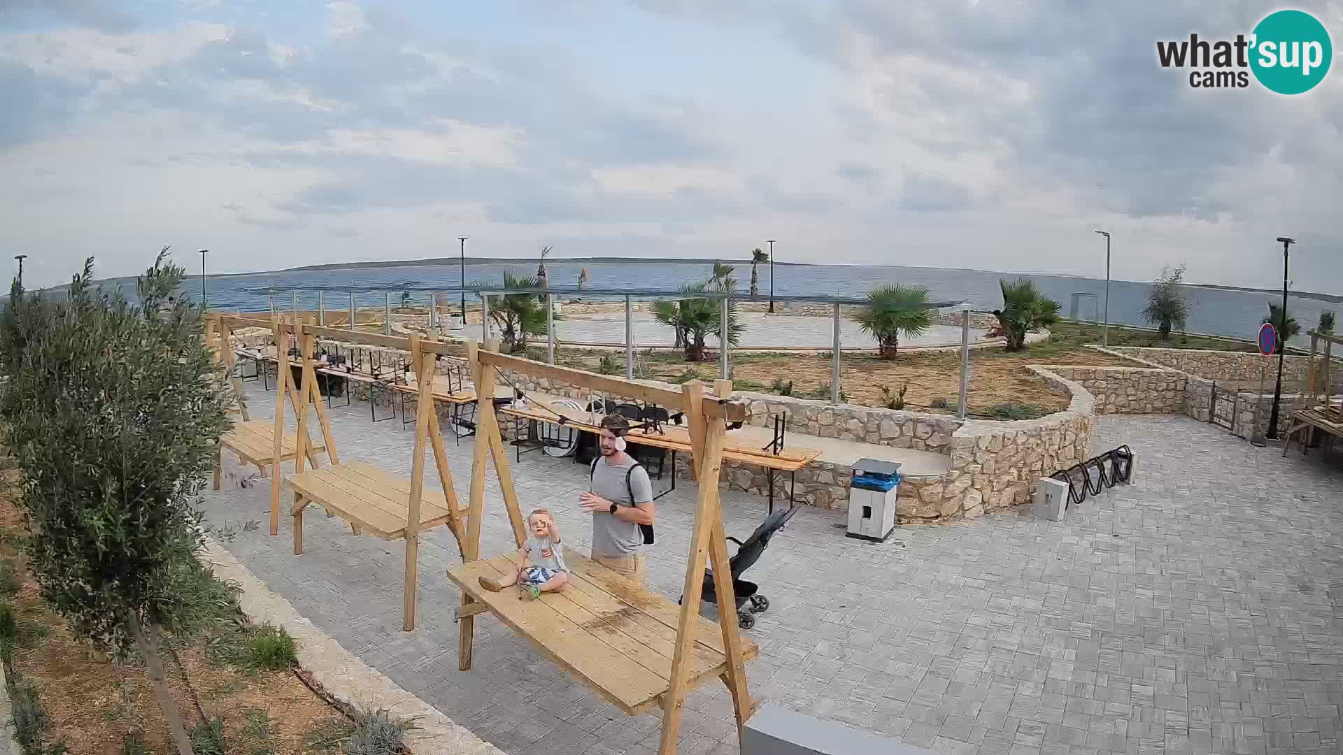 Webcam Mandre – Palco estivo Velika điga | Isola di Pag