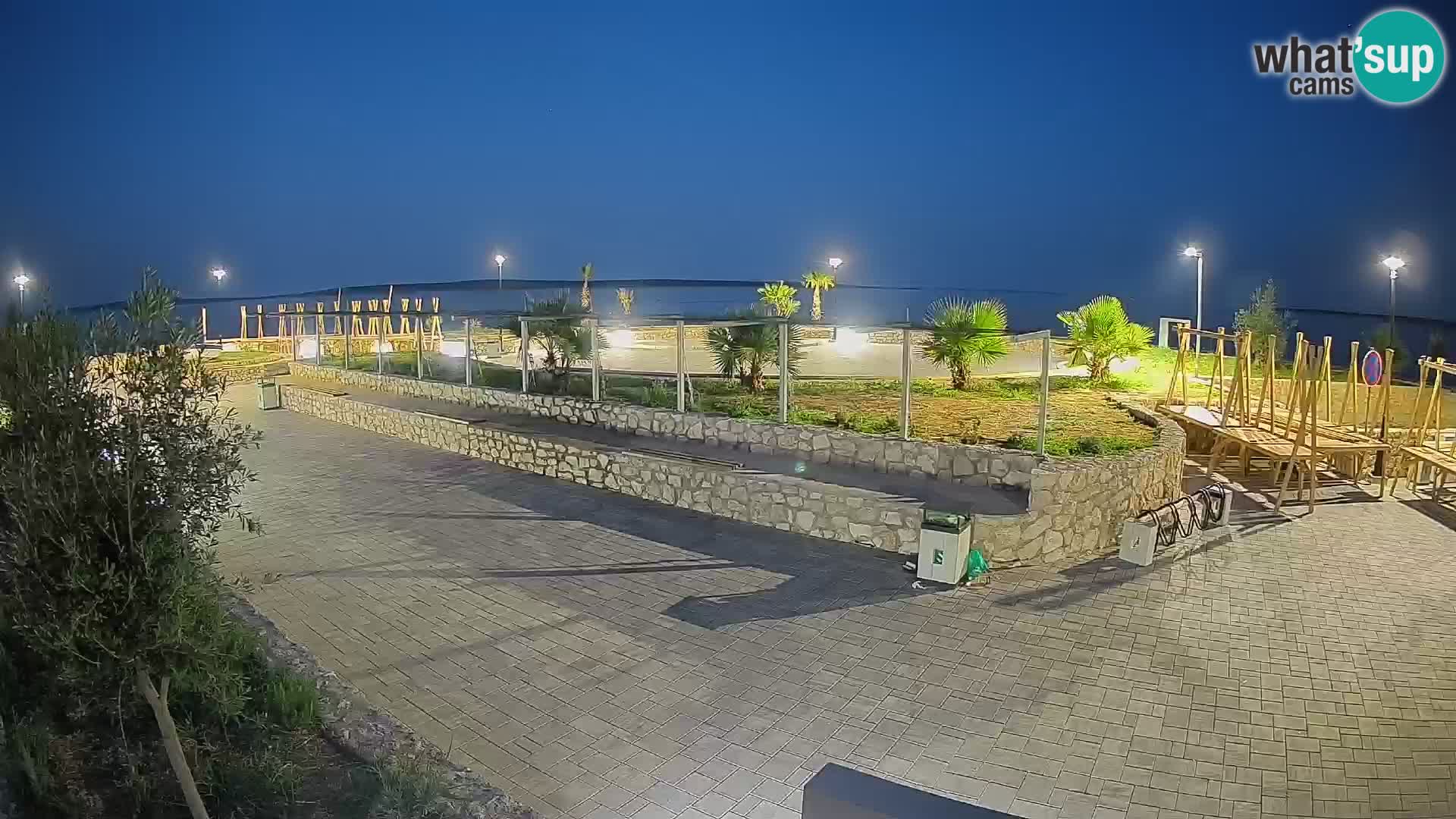 Webcam Mandre – Palco estivo Velika điga | Isola di Pag