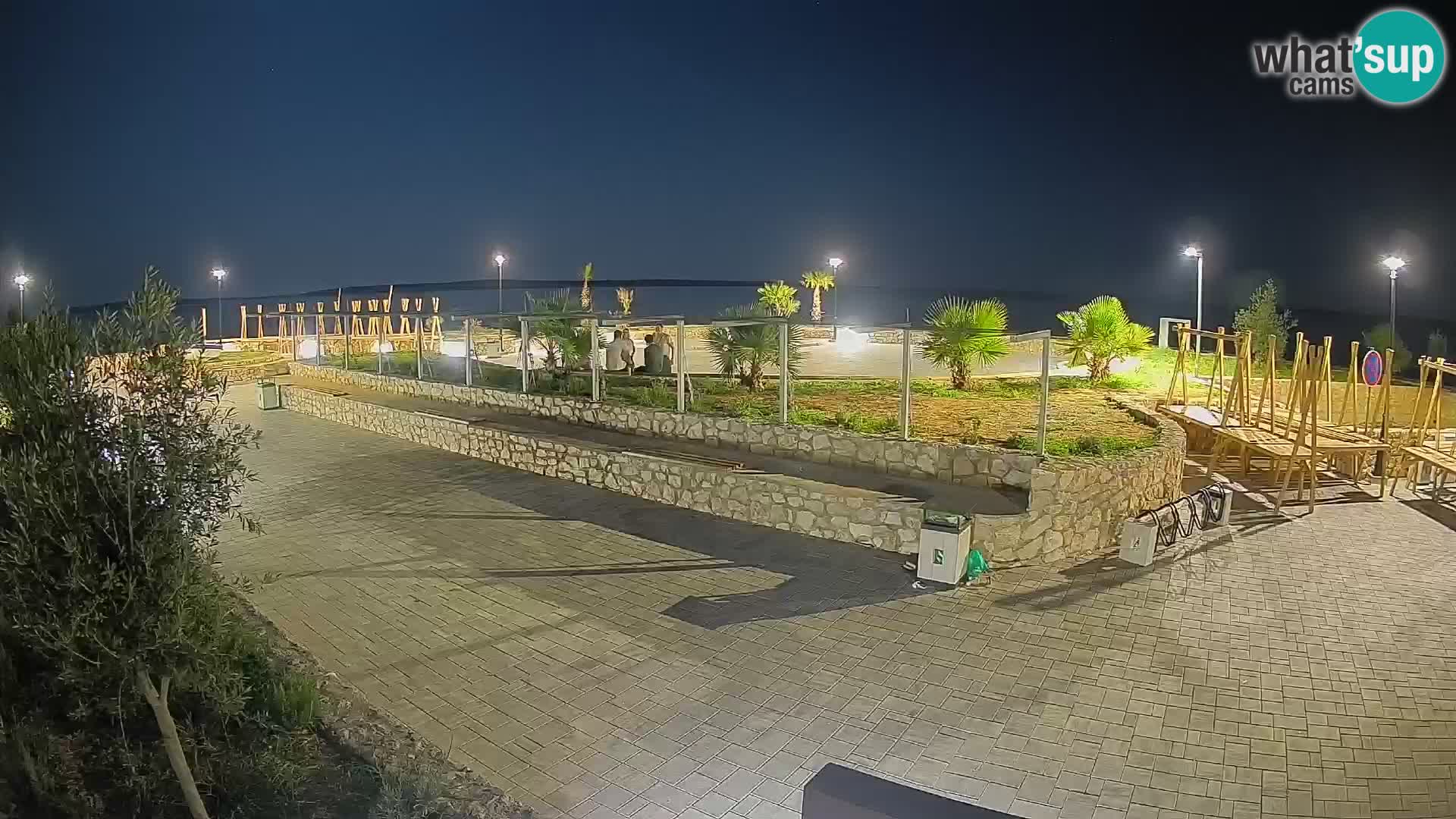 Webcam Mandre – Scène estivale Velika điga | Île de Pag