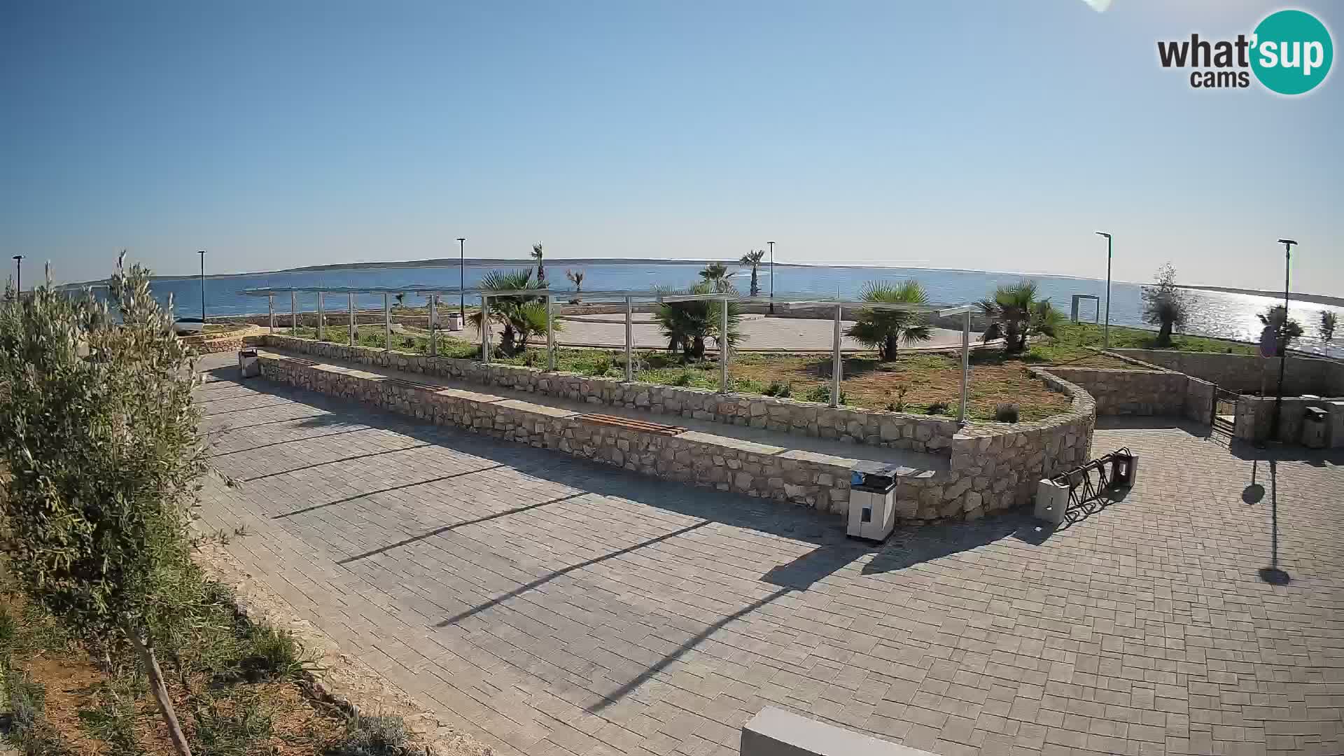 Mandre Sommerbühne Webcam – Velika điga | Insel Pag