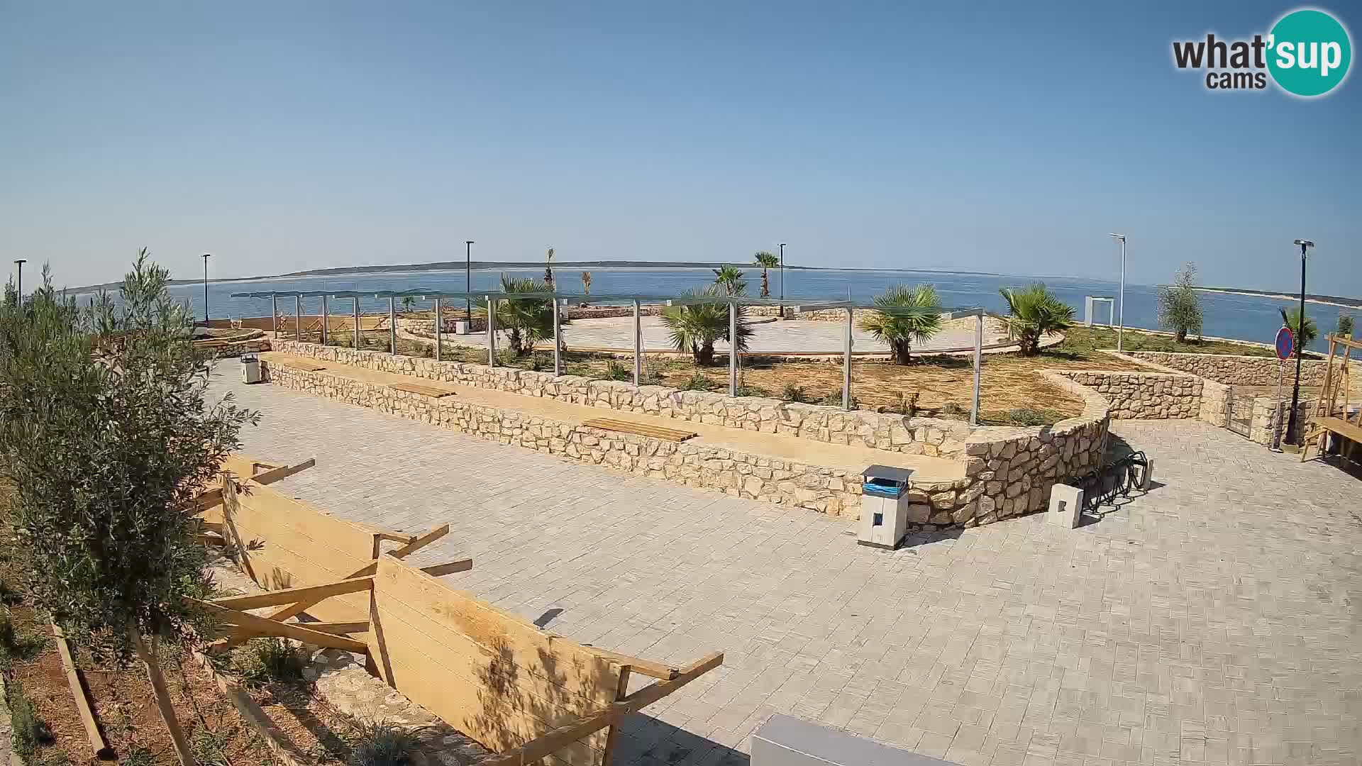 Webcam Mandre – Palco estivo Velika điga | Isola di Pag