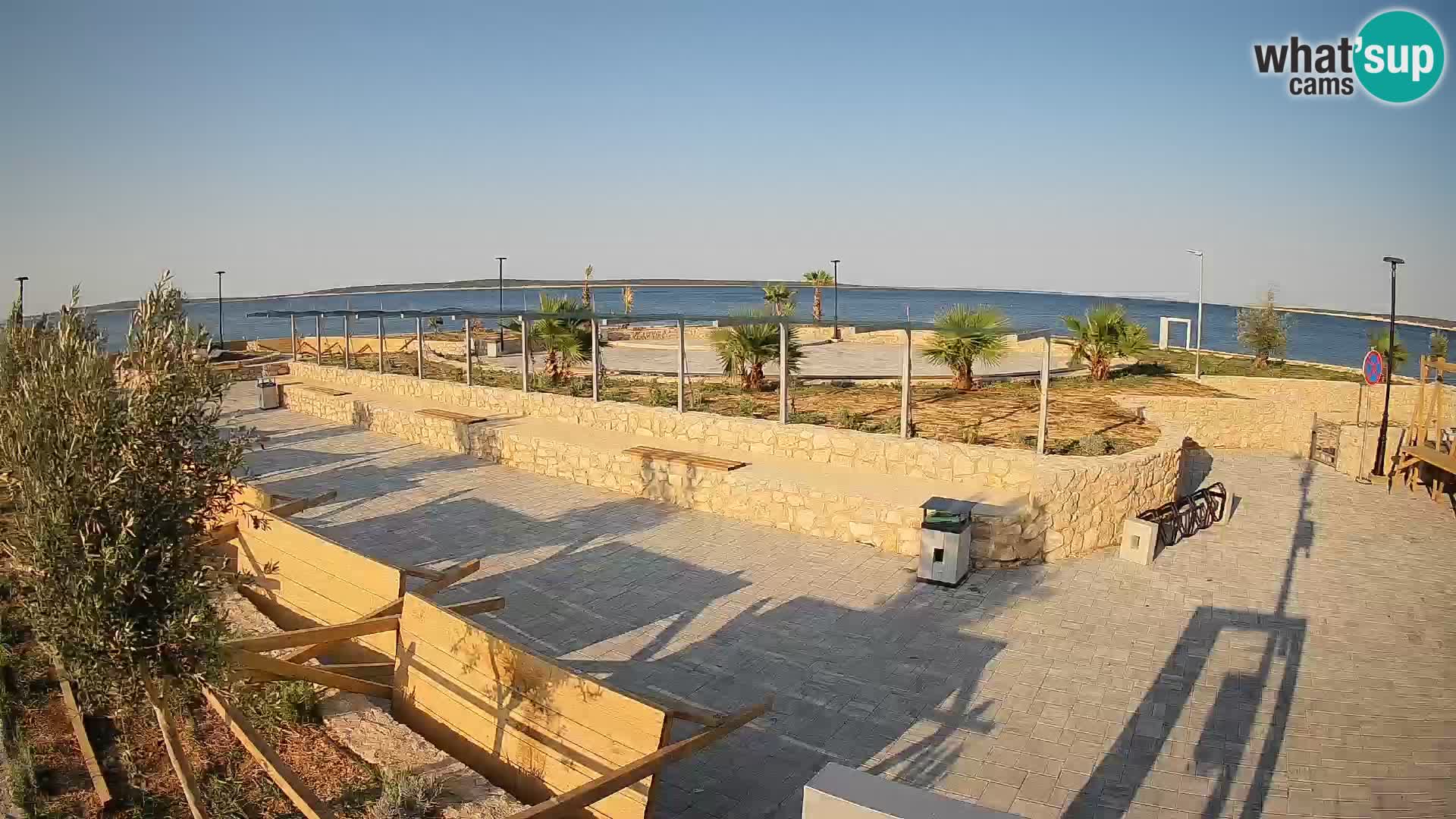 Mandre Sommerbühne Webcam – Velika điga | Insel Pag