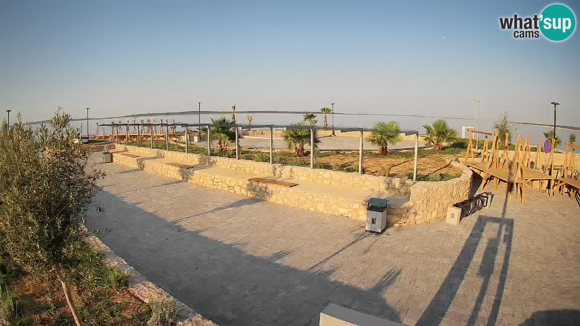 Mandre Summer Stage Webcam – Velika điga | Pag Island