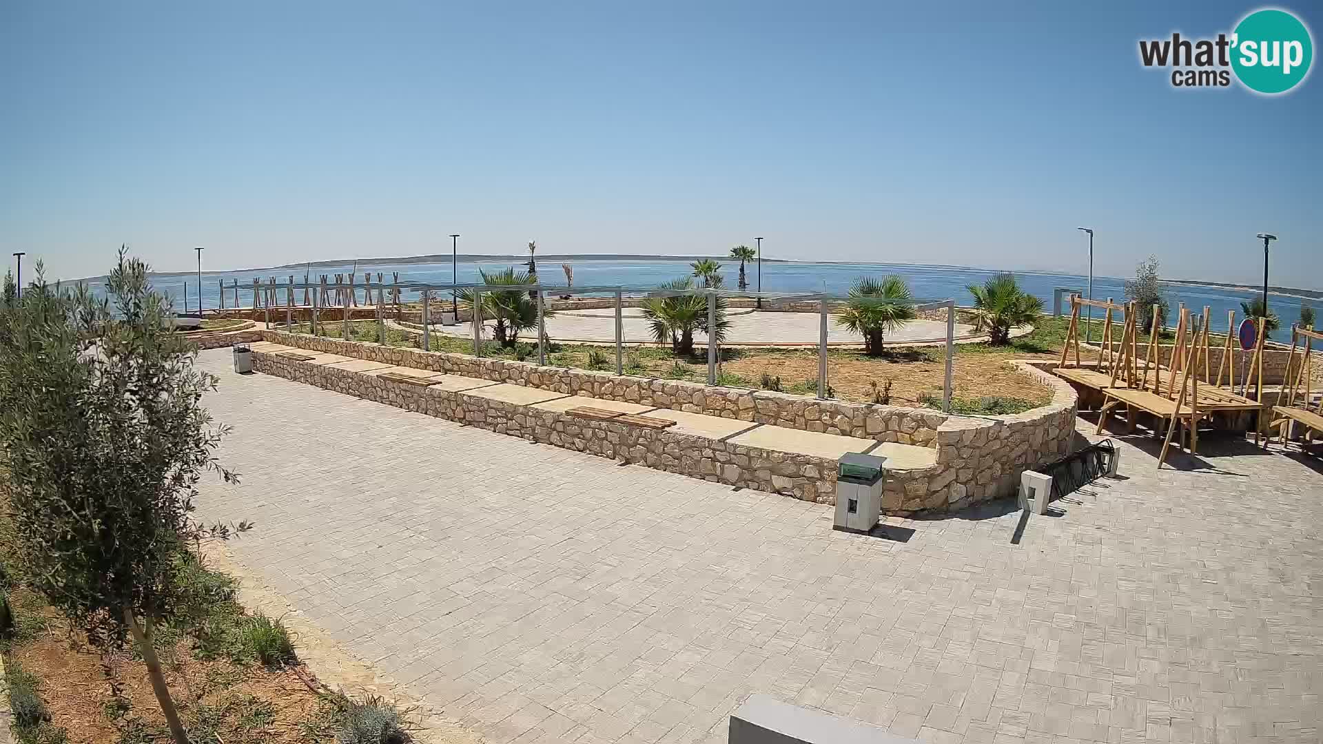 Mandre Sommerbühne Webcam – Velika điga | Insel Pag