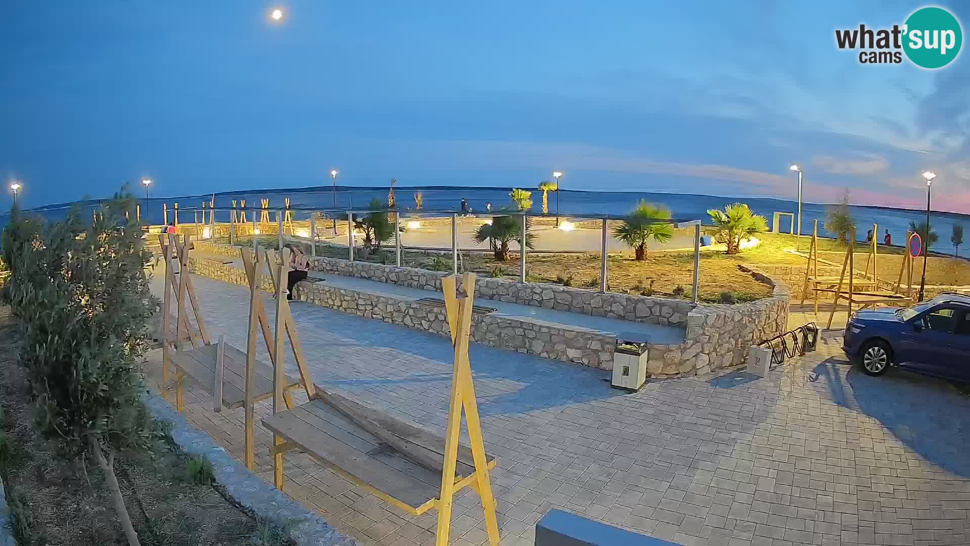 Webcam Mandre – Palco estivo Velika điga | Isola di Pag