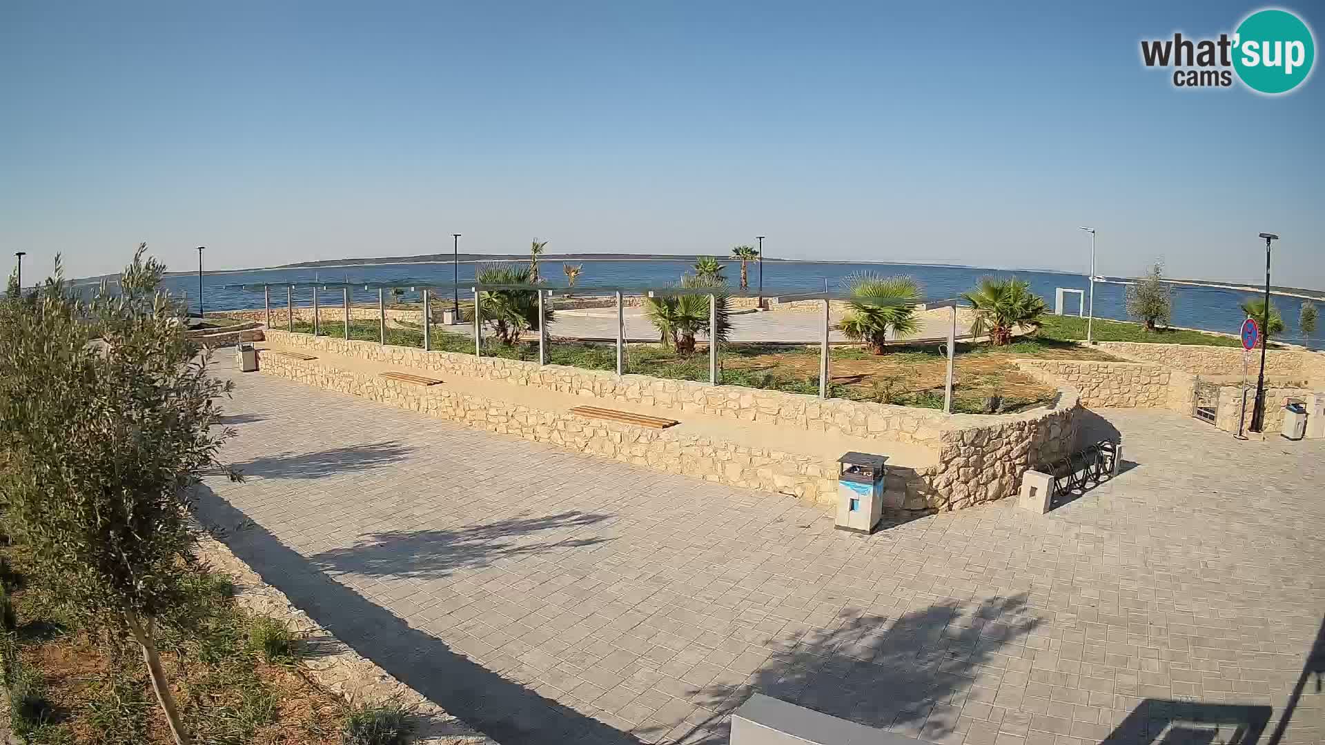 Webcam Mandre – Palco estivo Velika điga | Isola di Pag