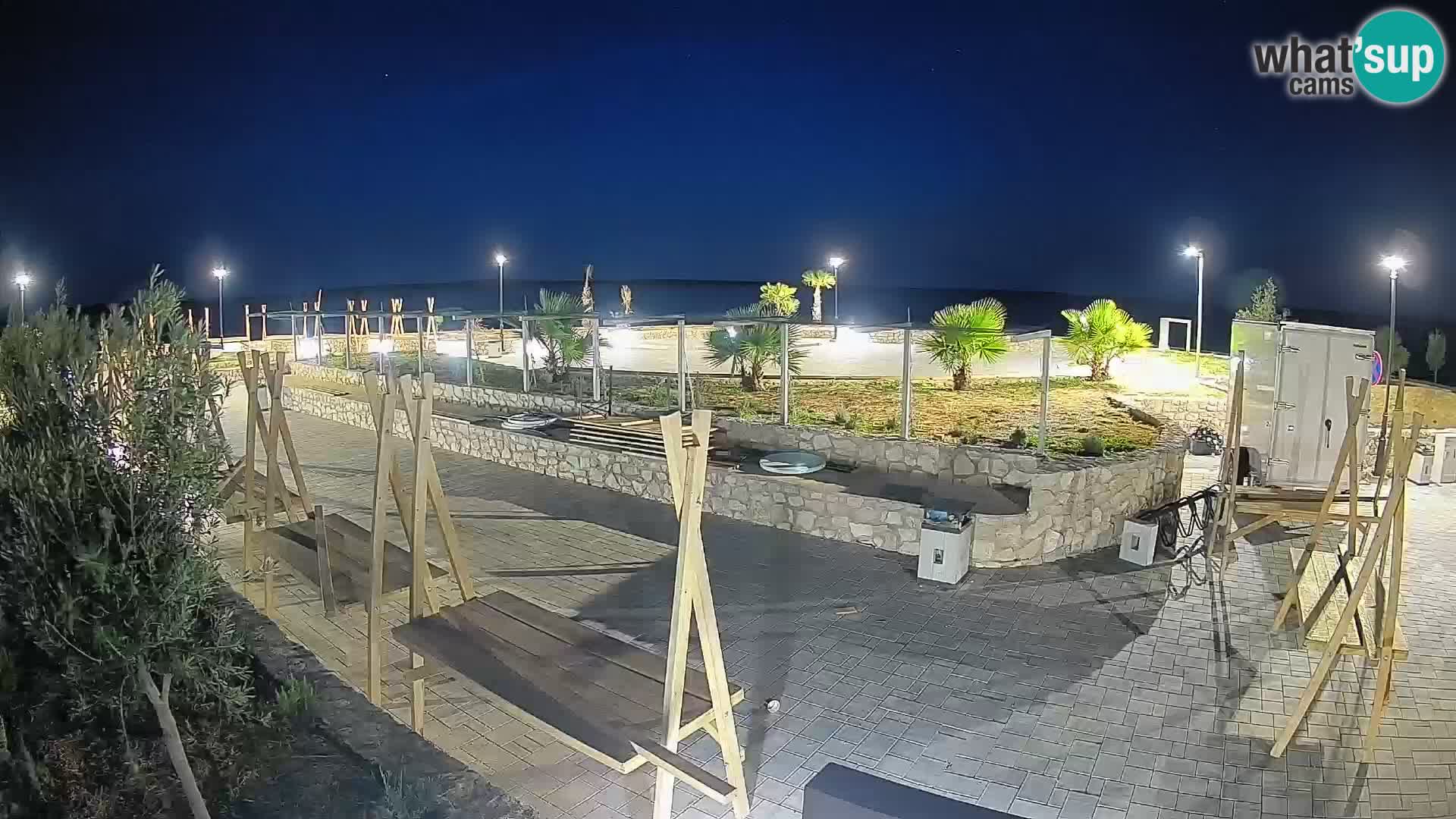Mandre Sommerbühne Webcam – Velika điga | Insel Pag