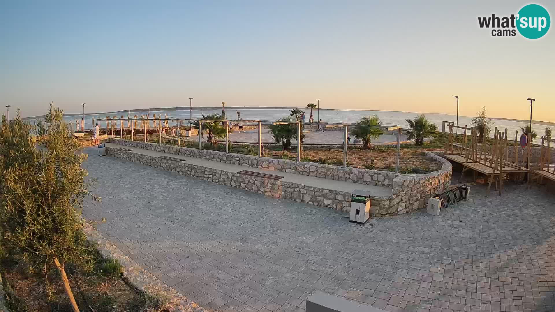 Webcam Mandre – Palco estivo Velika điga | Isola di Pag