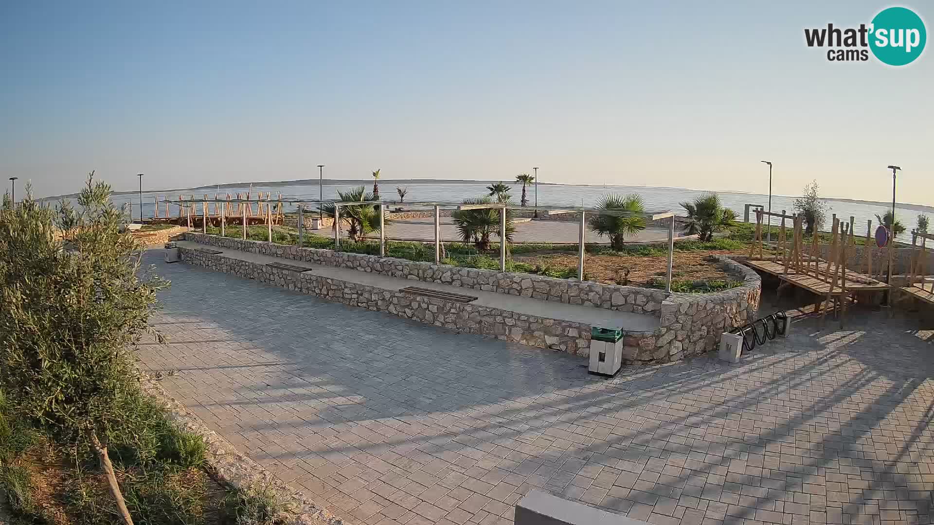 Webcam Mandre – Palco estivo Velika điga | Isola di Pag