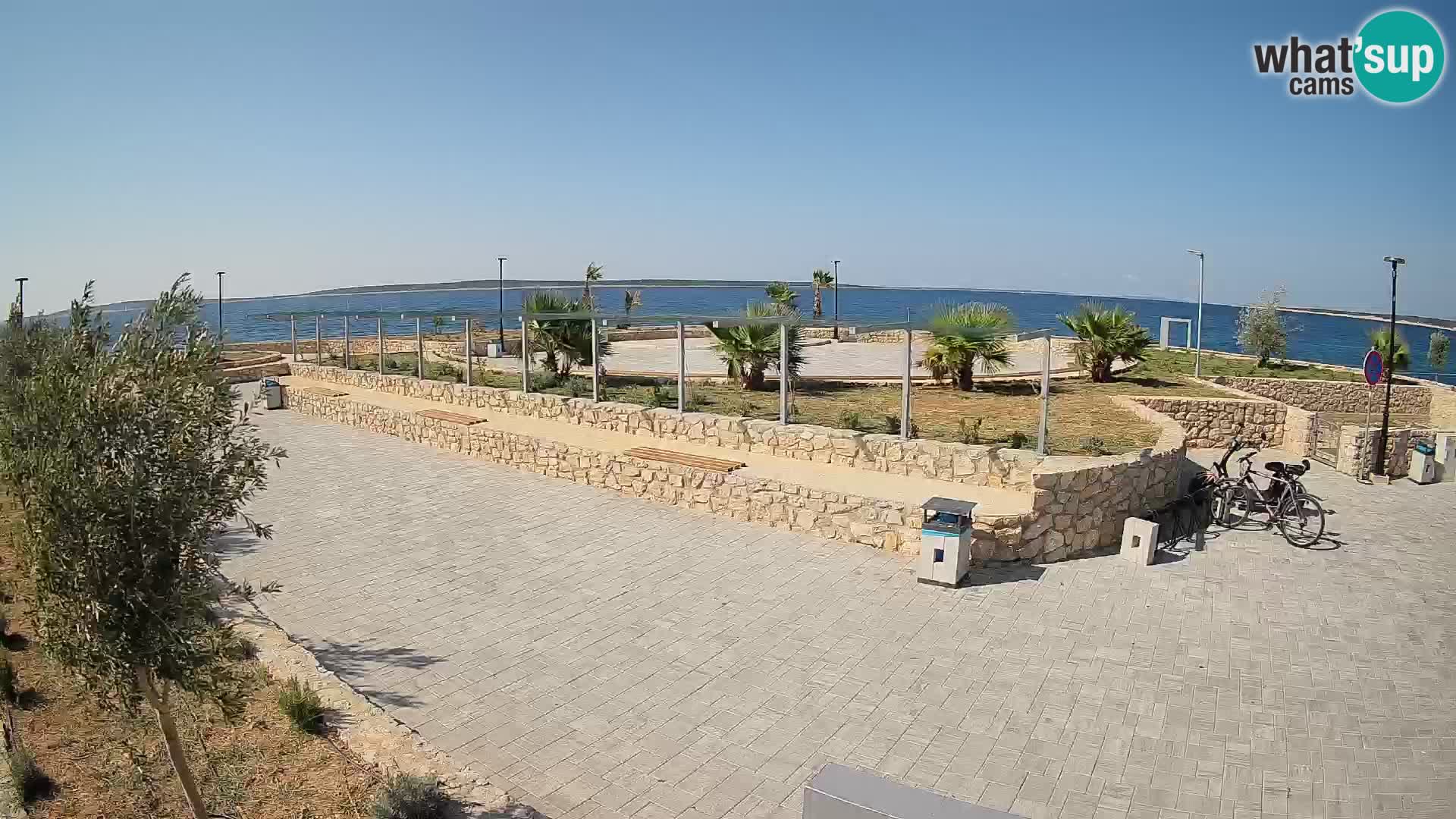 Webcam Mandre – Palco estivo Velika điga | Isola di Pag