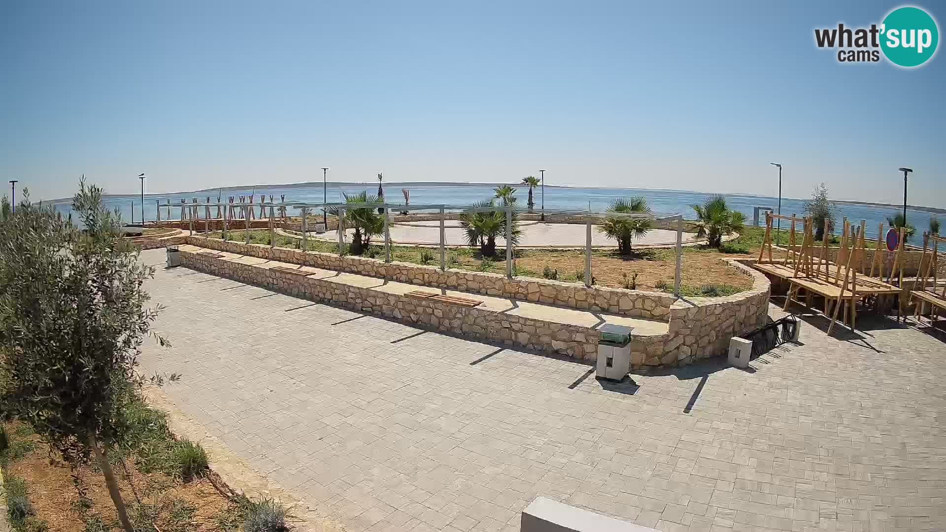 Mandre Sommerbühne Webcam – Velika điga | Insel Pag