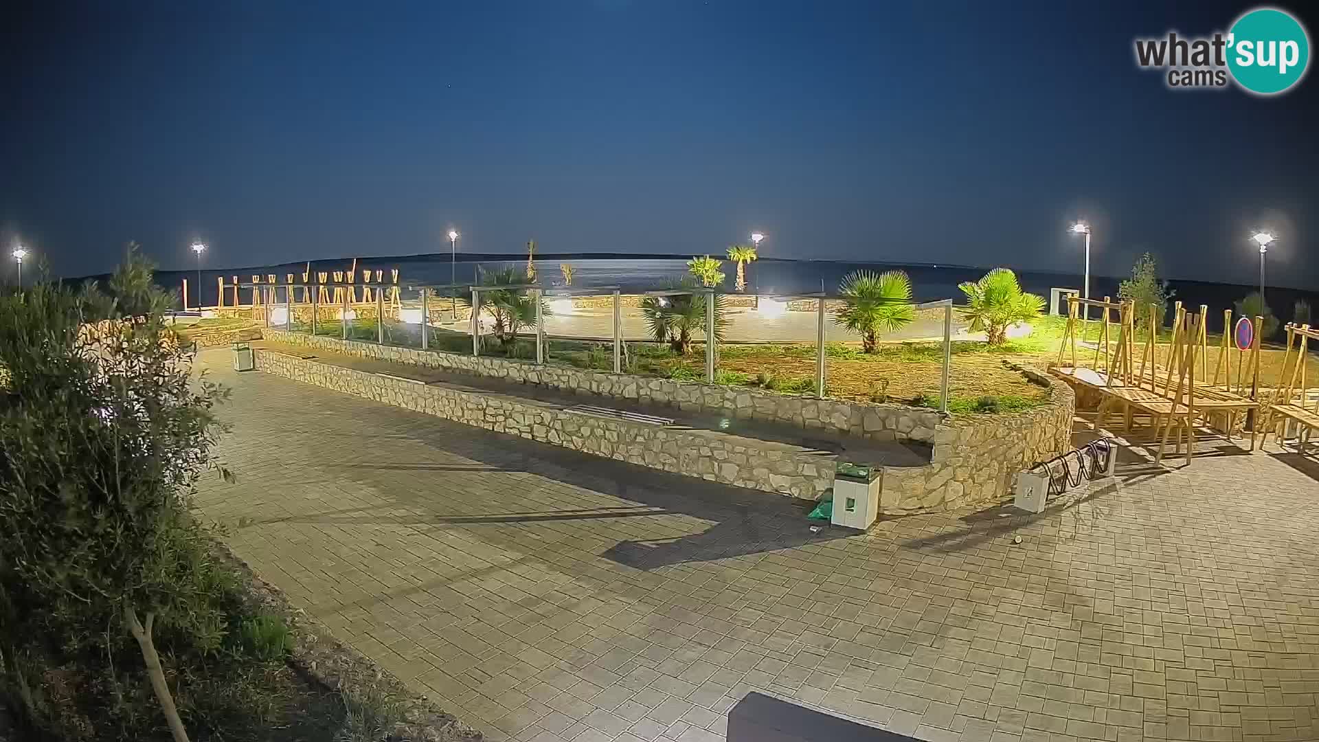 Mandre Sommerbühne Webcam – Velika điga | Insel Pag
