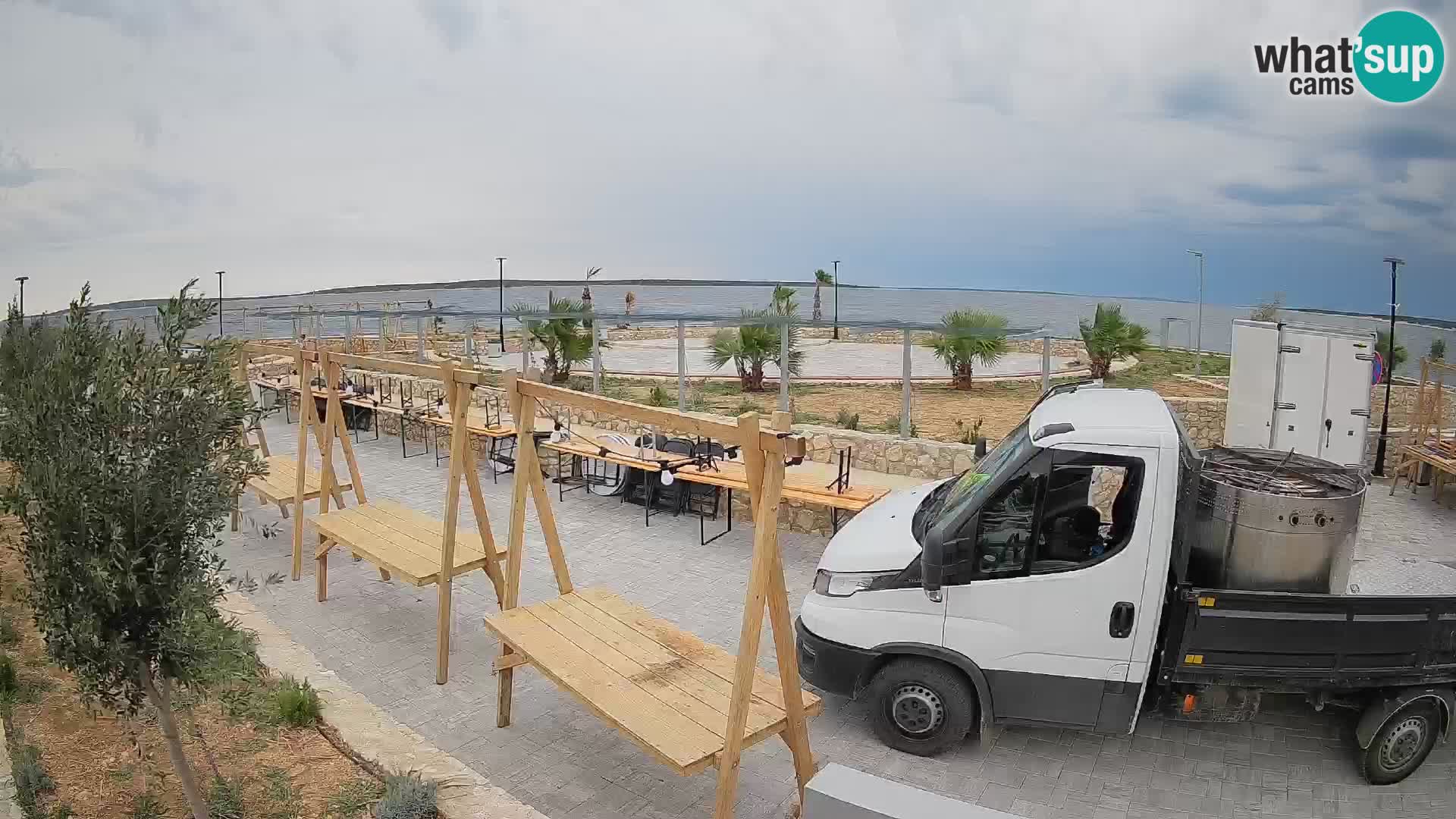 Webcam Mandre – Palco estivo Velika điga | Isola di Pag