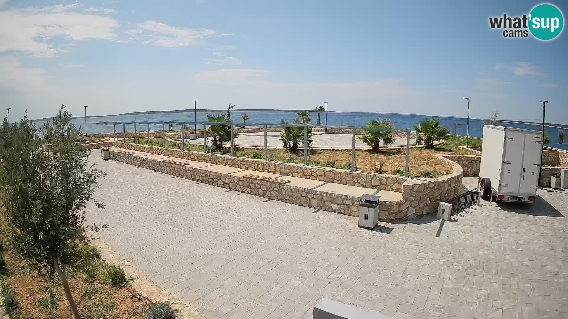 Mandre Sommerbühne Webcam – Velika điga | Insel Pag