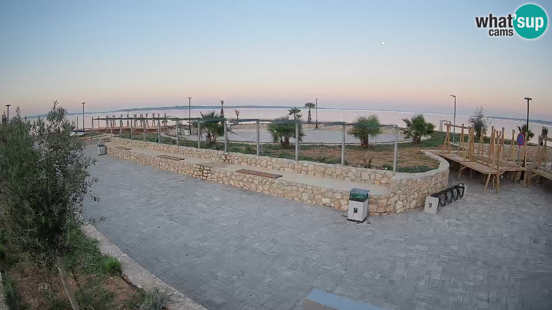 Webcam Mandre – Palco estivo Velika điga | Isola di Pag