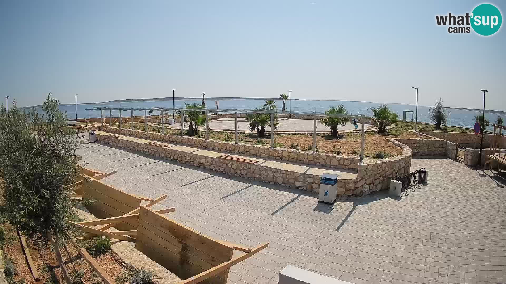 Mandre Sommerbühne Webcam – Velika điga | Insel Pag
