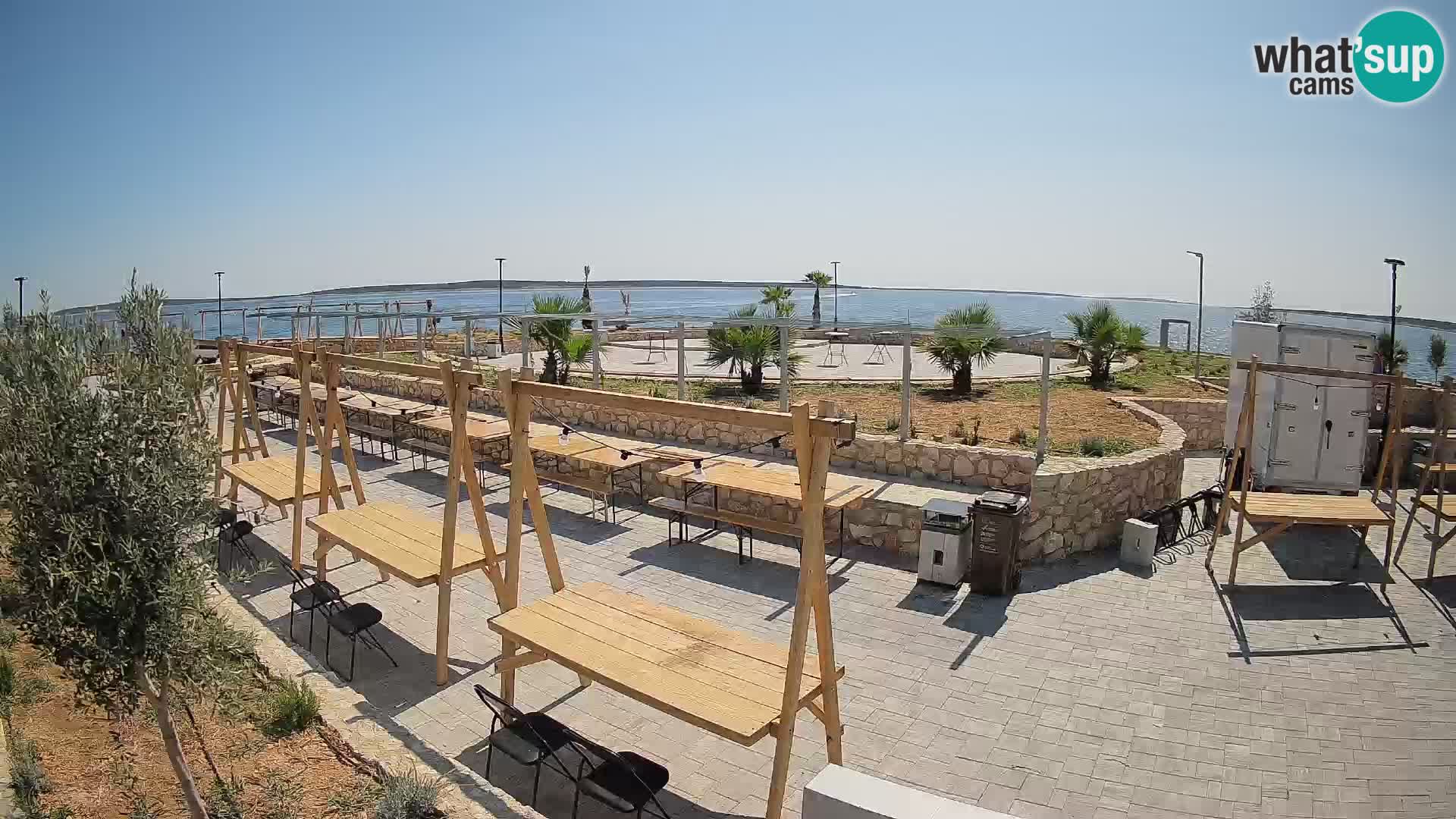 Mandre Sommerbühne Webcam – Velika điga | Insel Pag