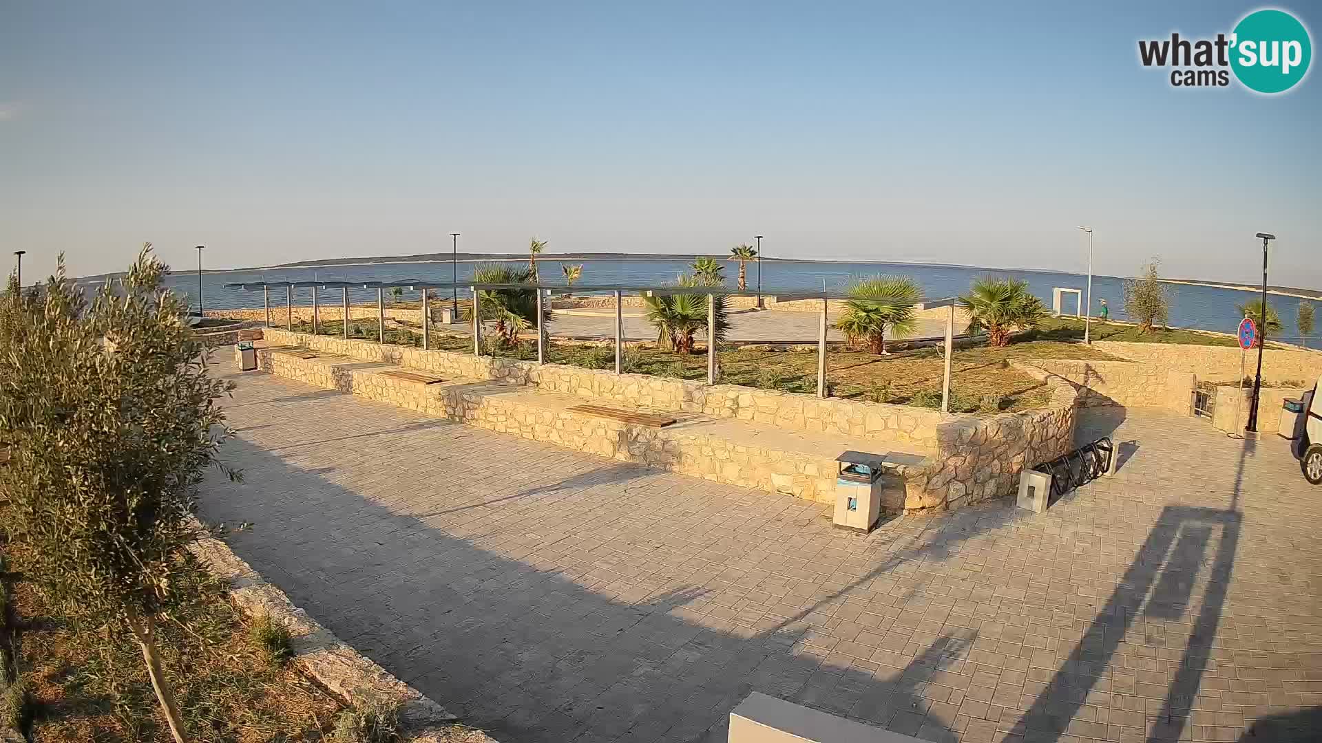 Webcam Mandre – Palco estivo Velika điga | Isola di Pag